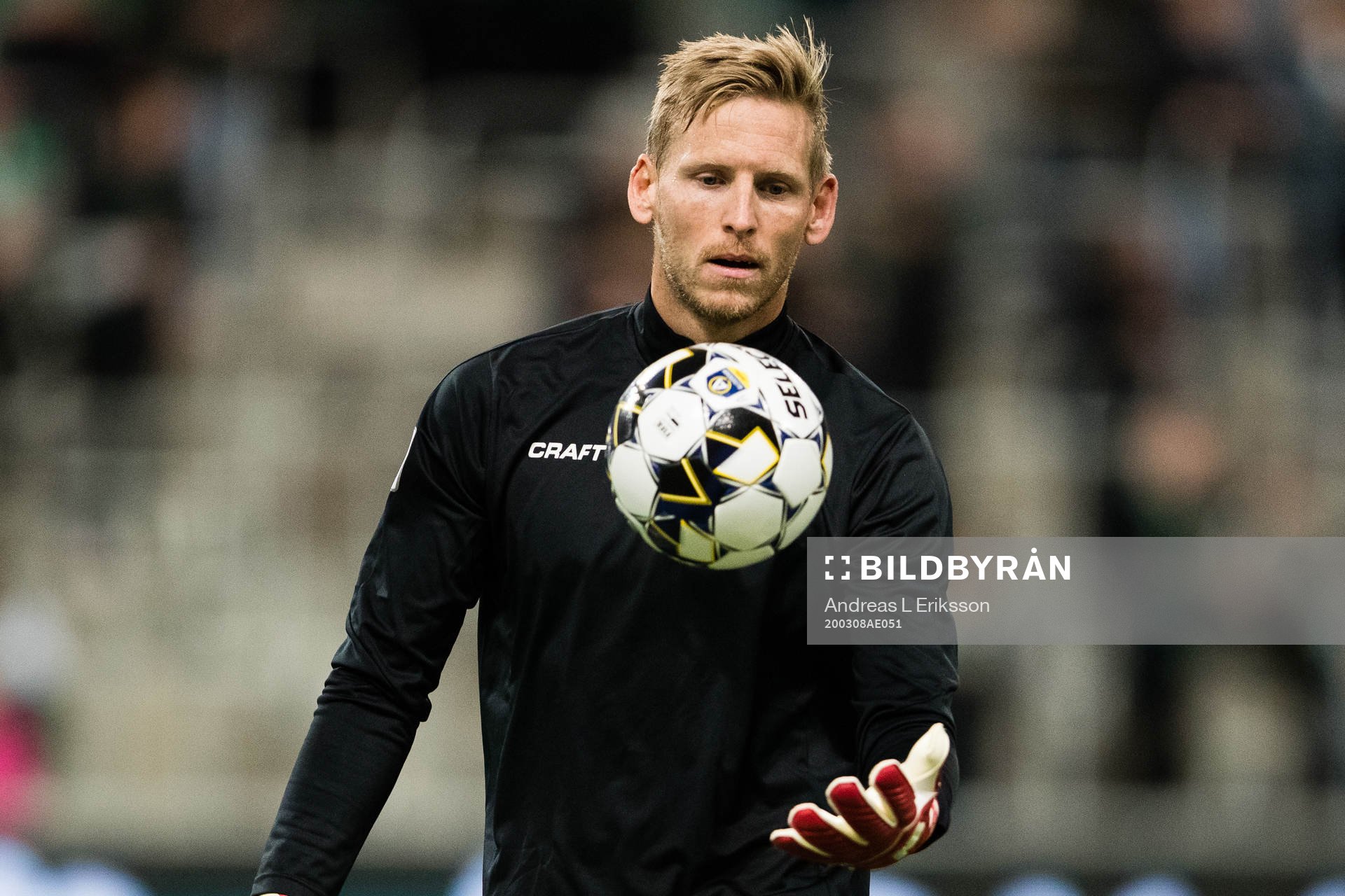 Hammarbys målvakt David Ousted