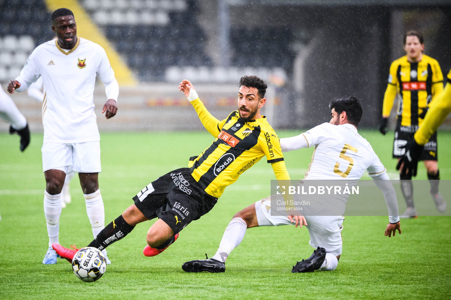 Häckens Daleho Irandust och Östersunds Rewan Amin
