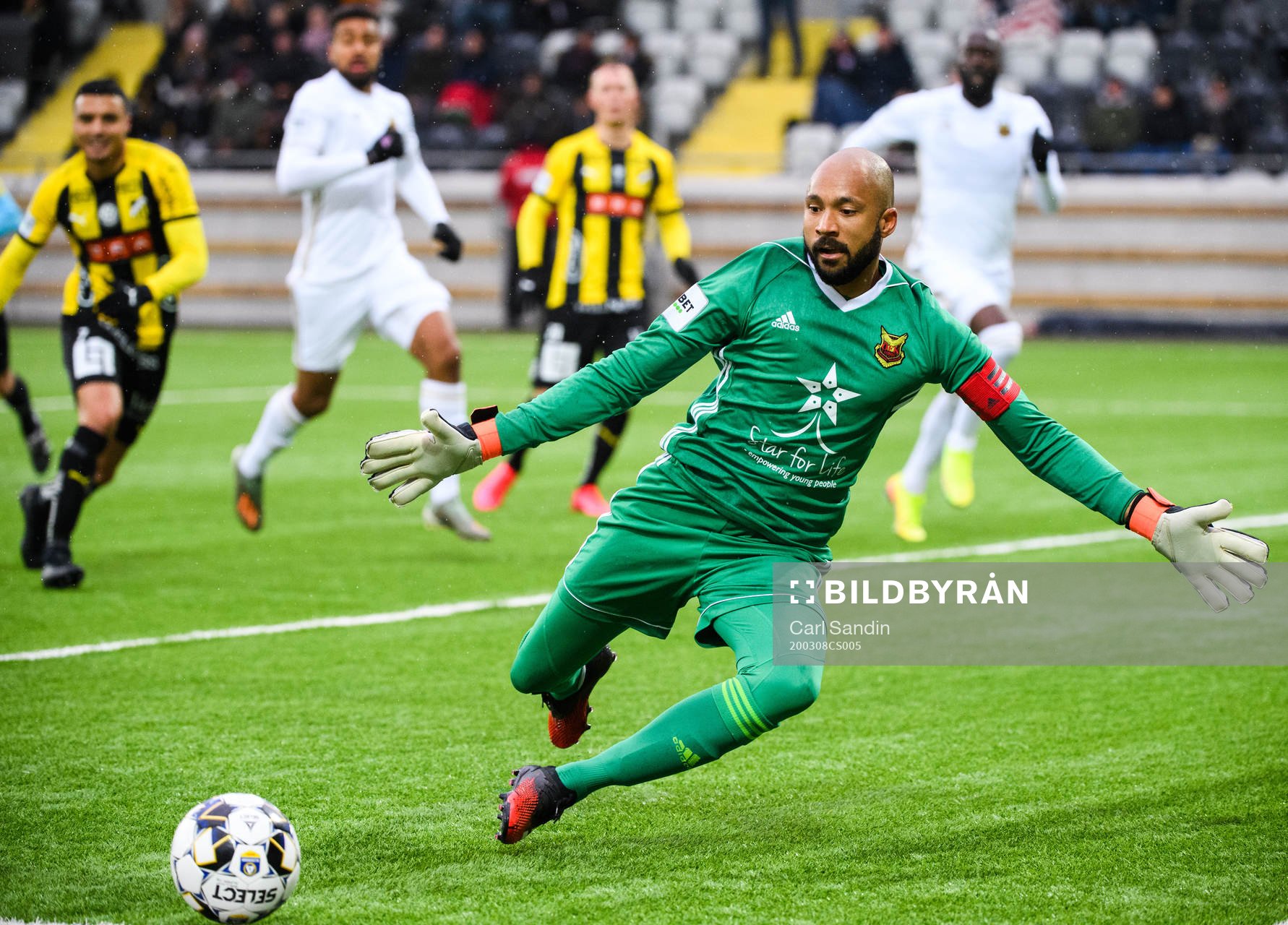 Östersunds målvakt Aly Keita