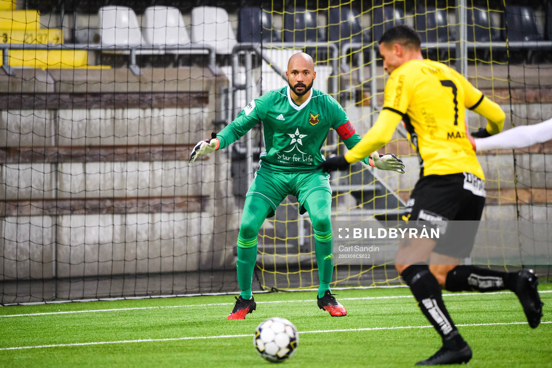 Östersunds målvakt Aly Keita
