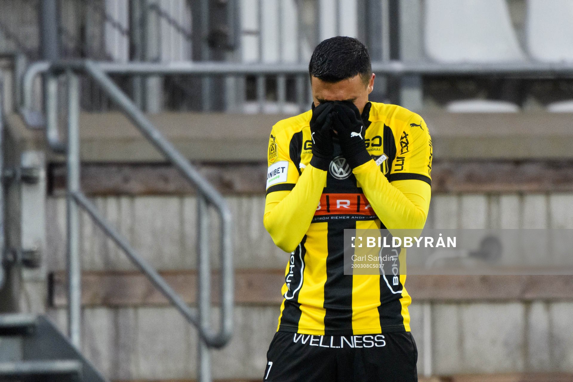 Häckens Ahmed Yasin deppar
