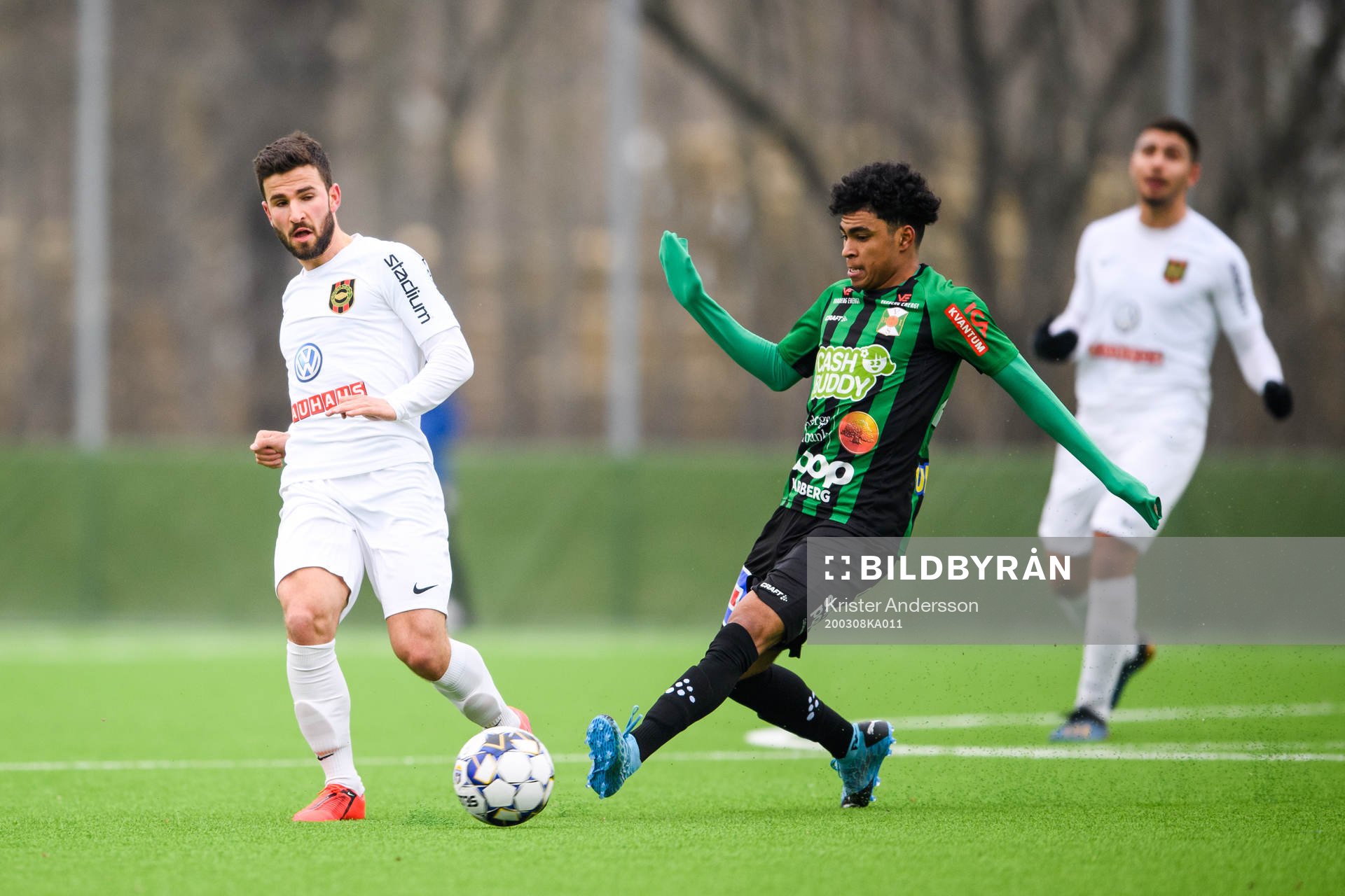 Brommapojkarnas Alexander Seger och Varbergs Keanin Ayer