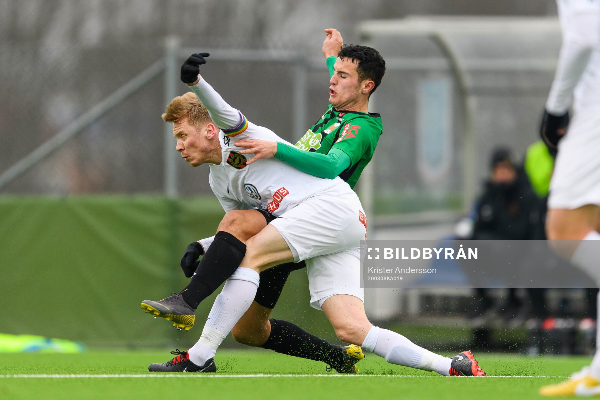 Brommapojkarnas Gustav Sandberg Magnusson och Varbergs