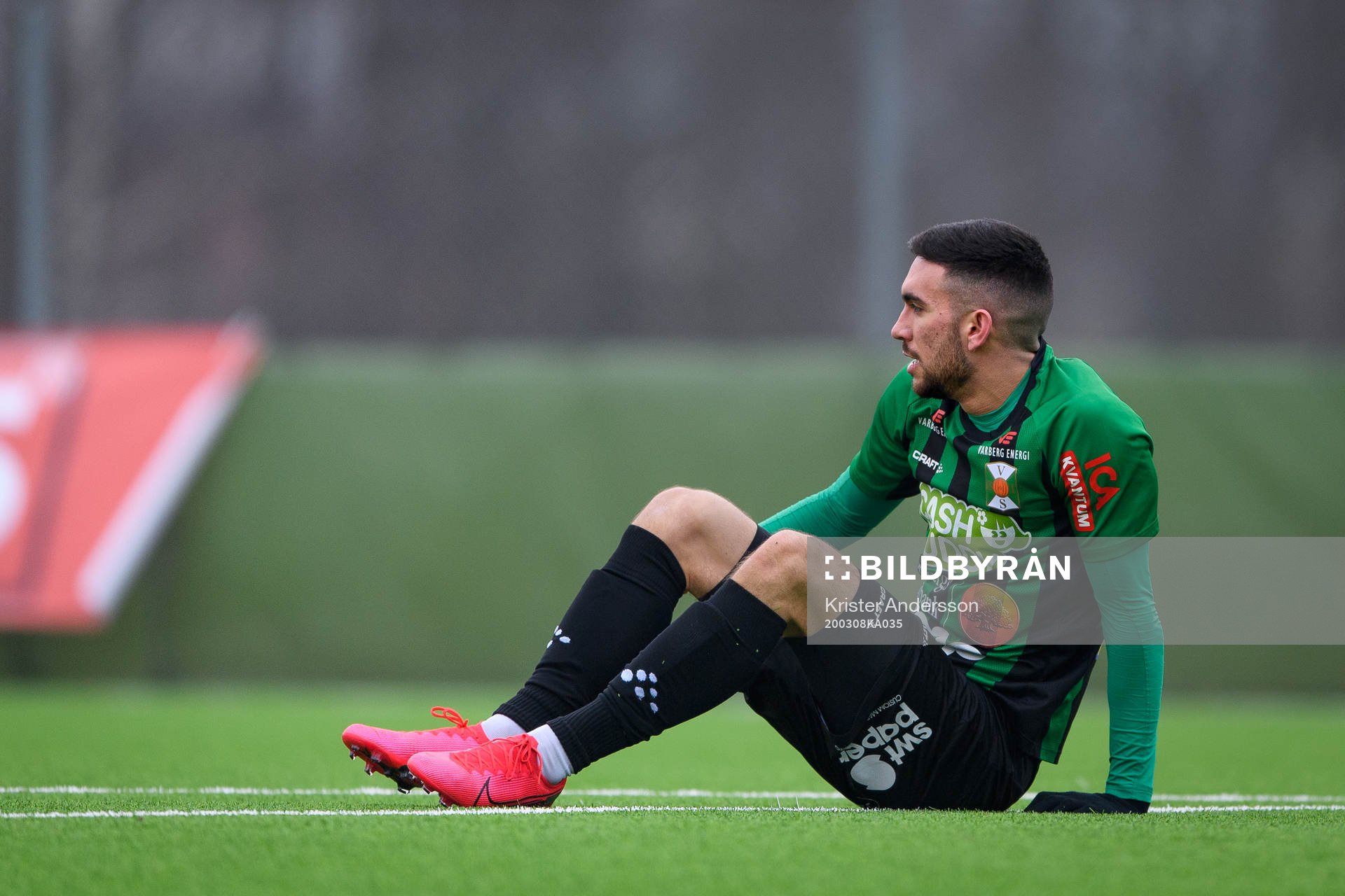 Varbergs Daniel Krezic deppar