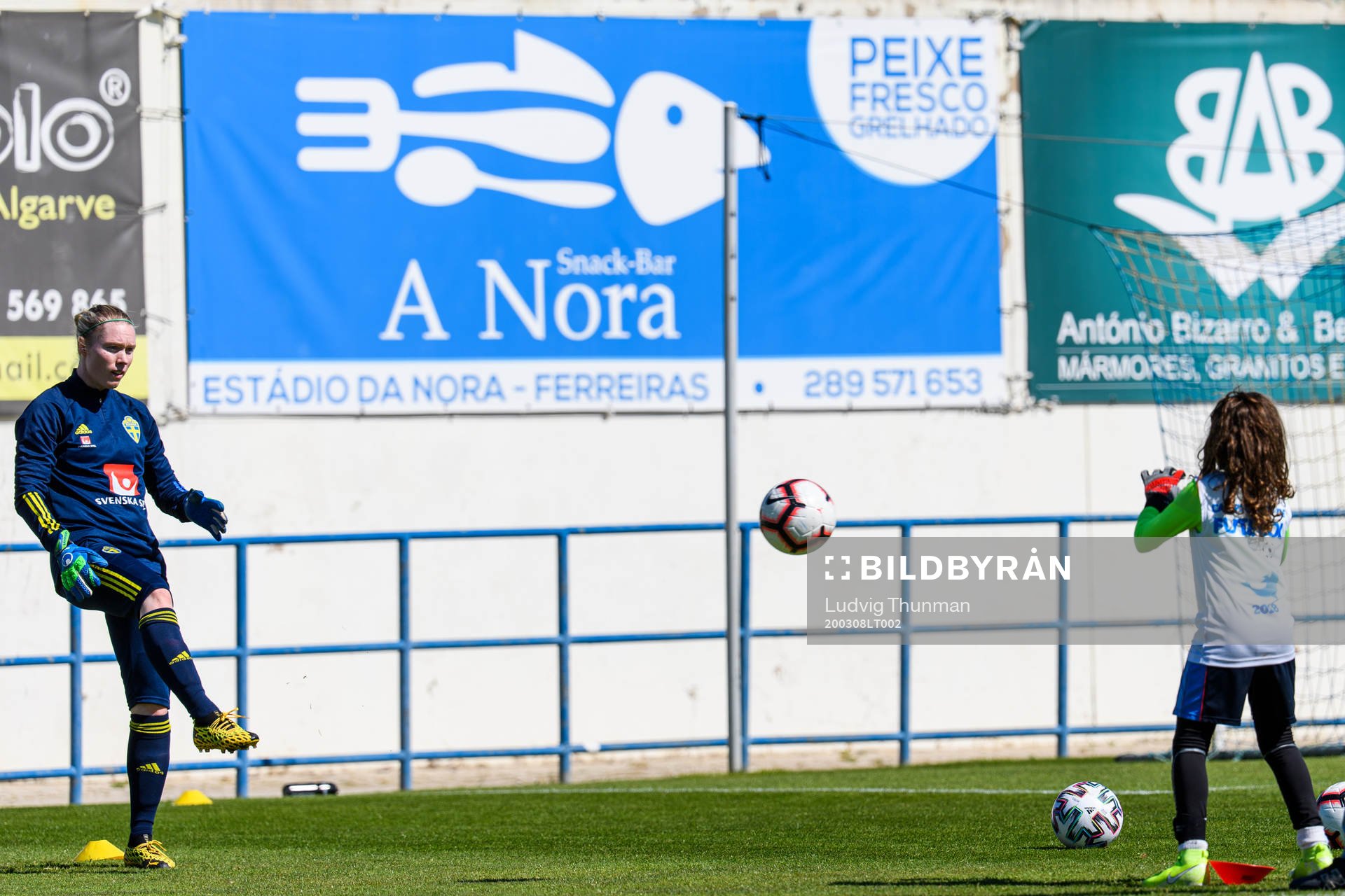 Goalkeeper Hedvig Lindahl