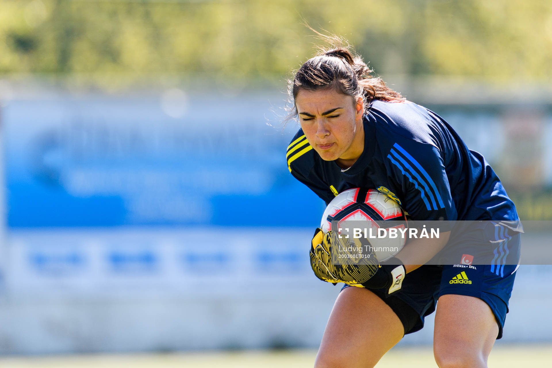 Goalkeeper Zecira Musovic