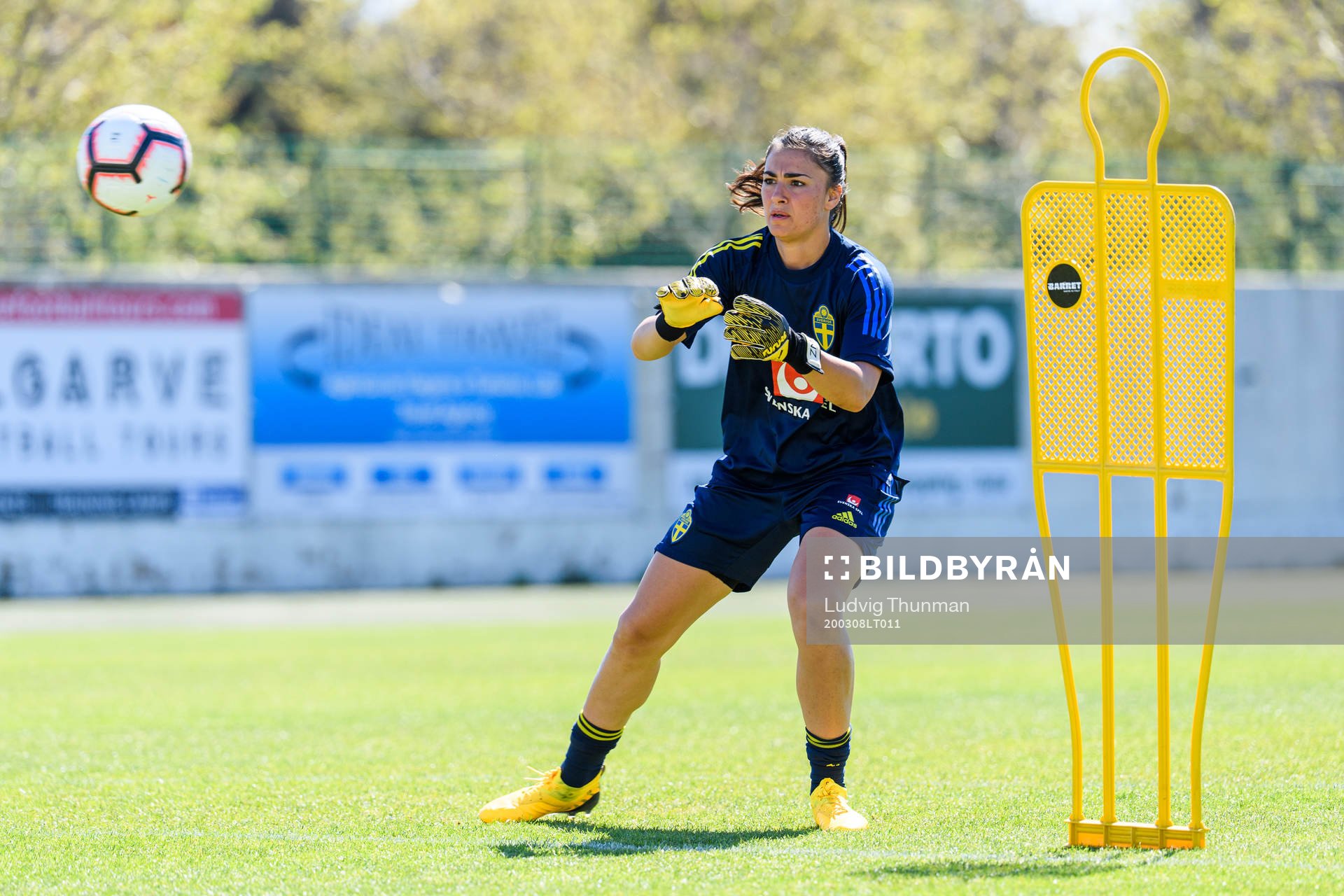 Goalkeeper Zecira Musovic