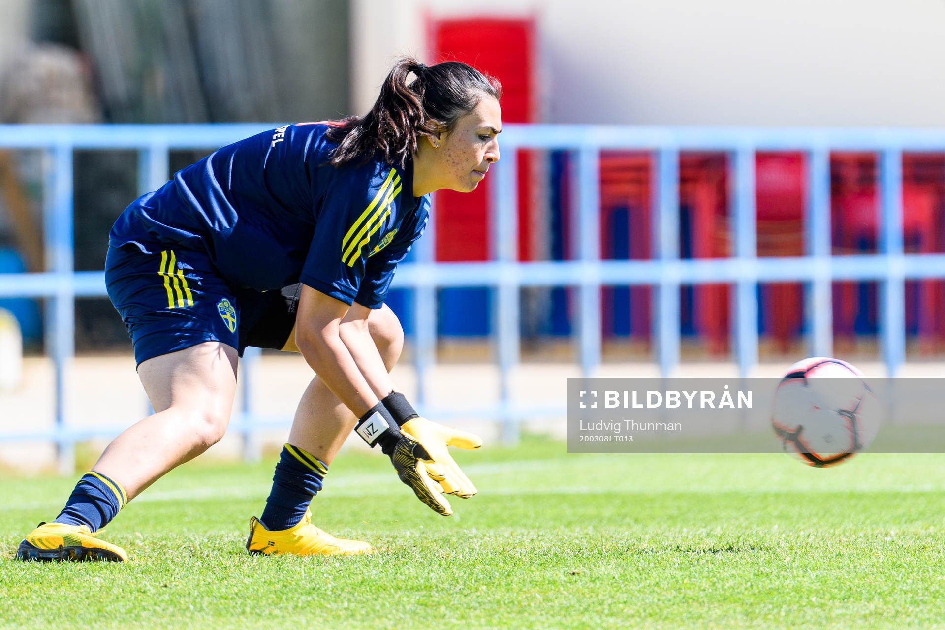 Goalkeeper Zecira Musovic