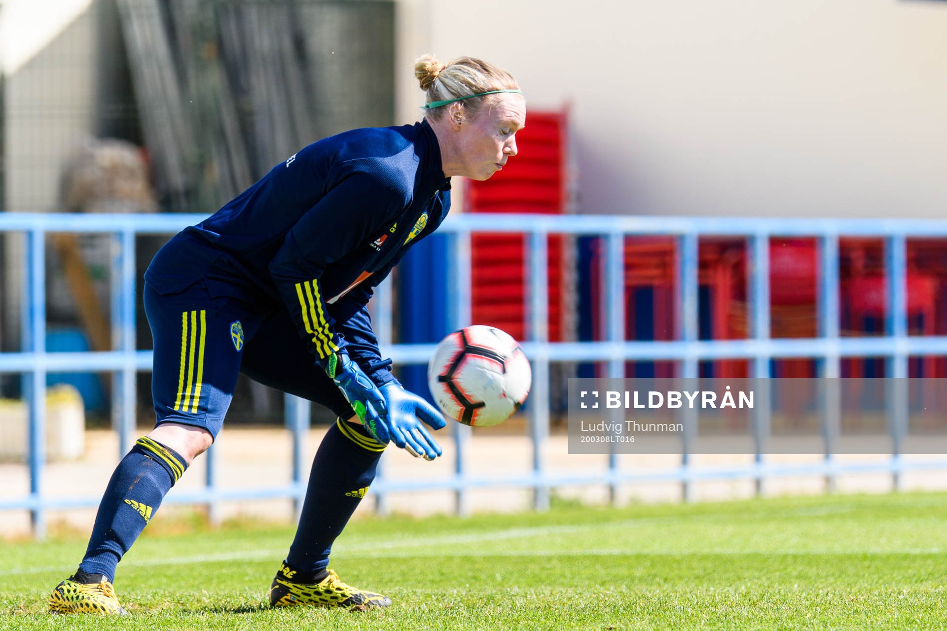 Goalkeeper Hedvig Lindahl