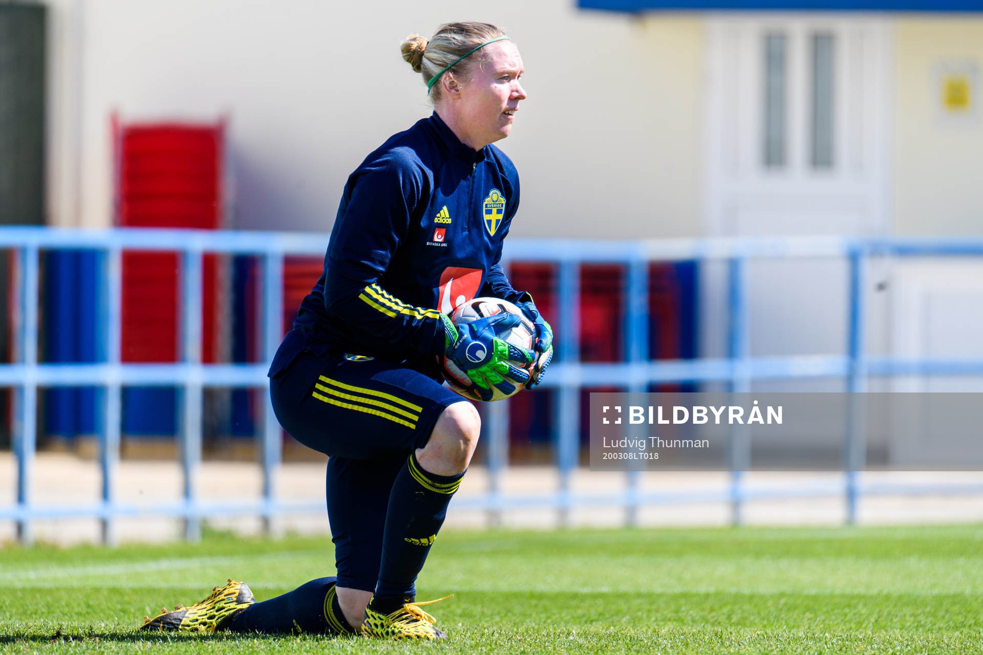 Goalkeeper Hedvig Lindahl
