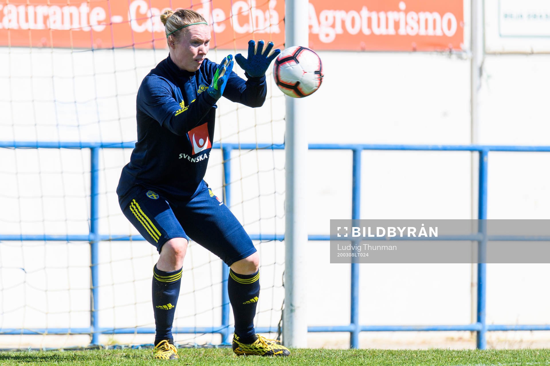 Goalkeeper Hedvig Lindahl
