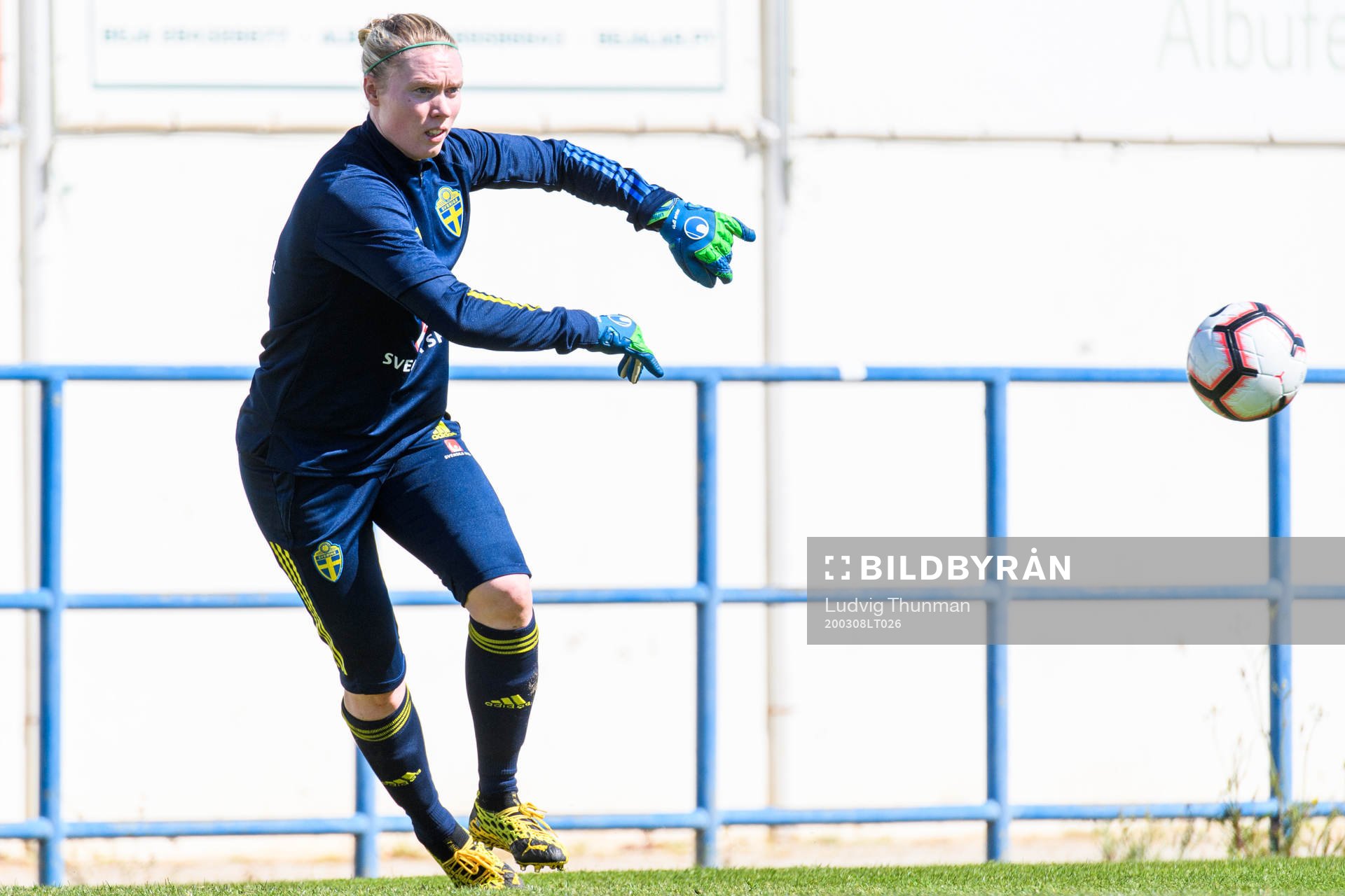 Goalkeeper Hedvig Lindahl