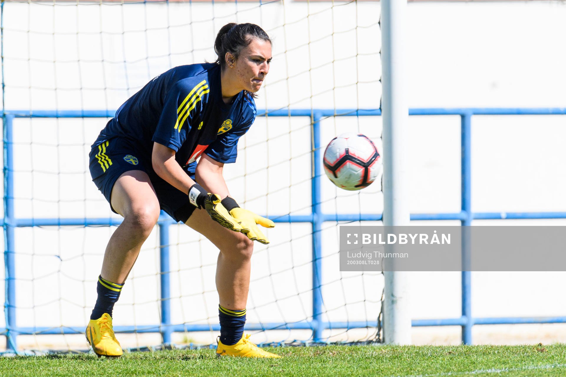 Goalkeeper Zecira Musovic