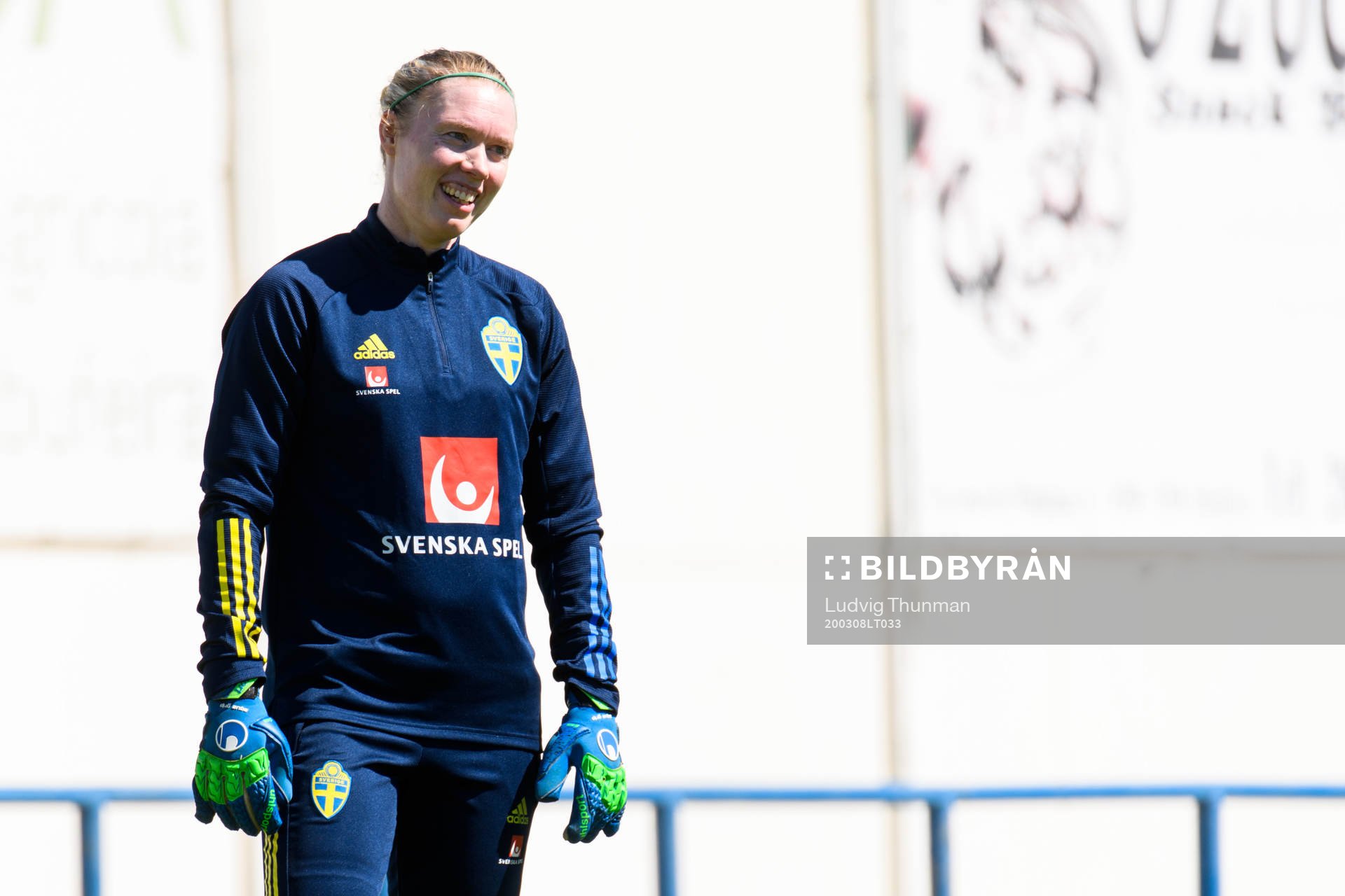 Goalkeeper Hedvig Lindahl
