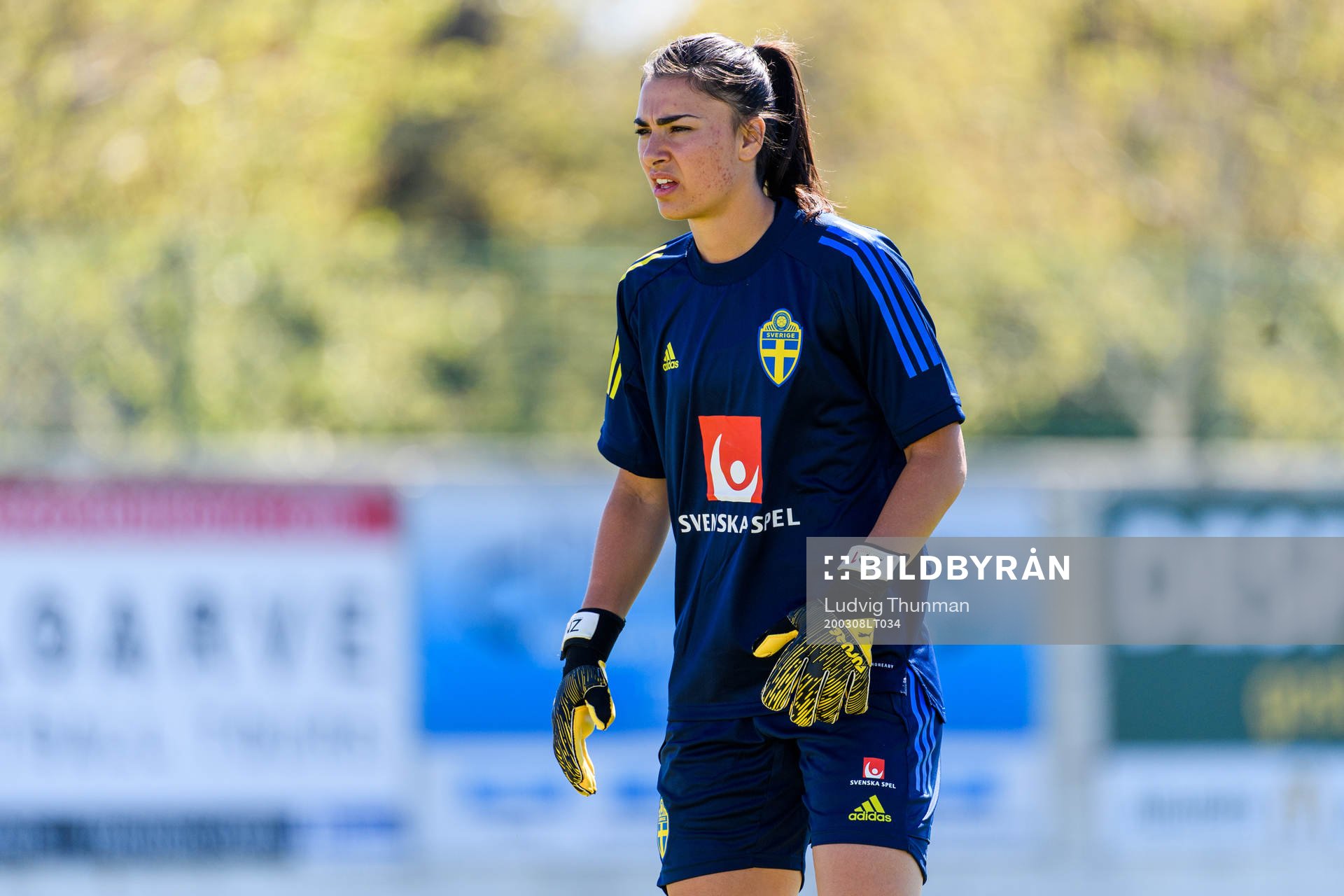 Goalkeeper Zecira Musovic