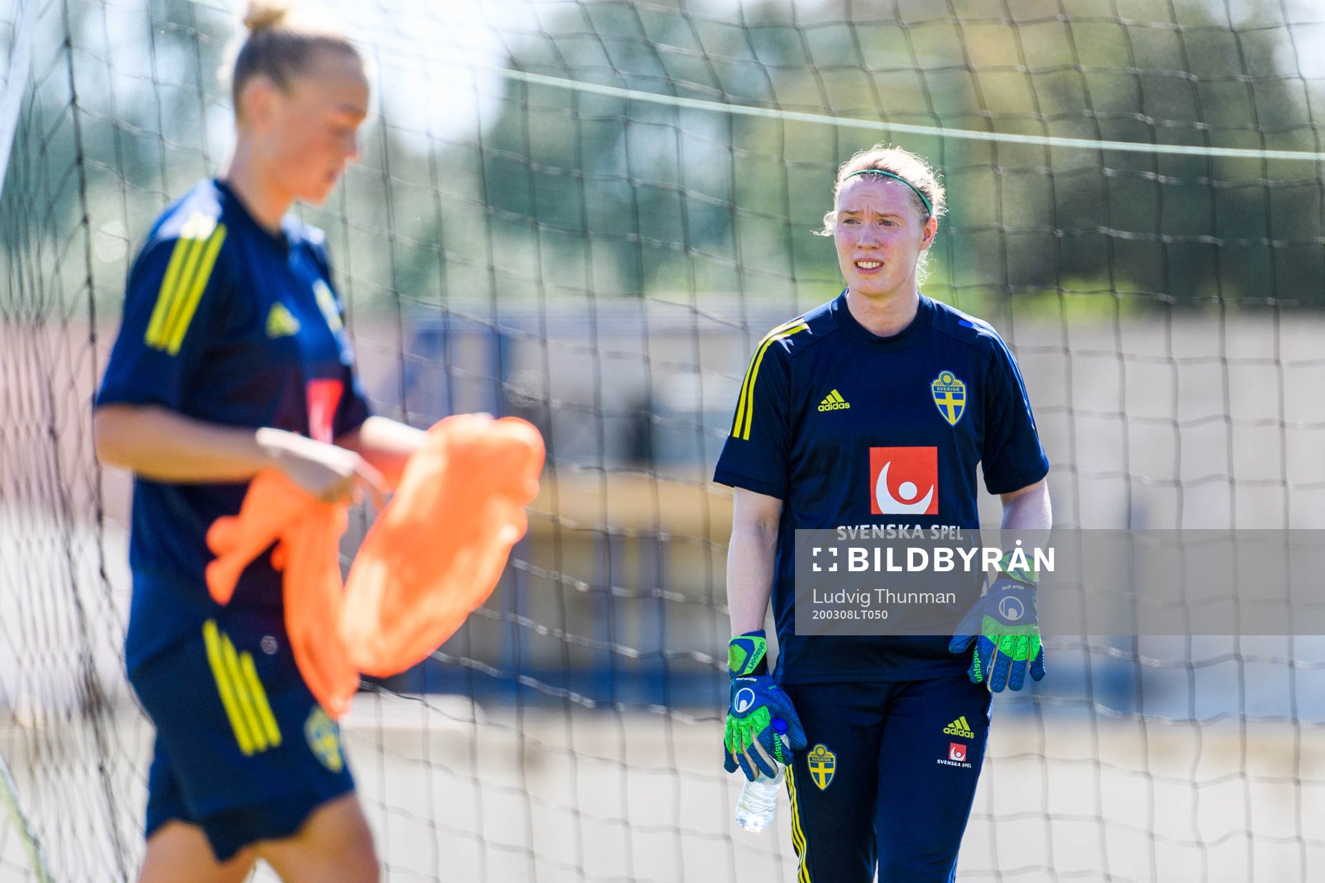 Goalkeeper Hedvig Lindahl