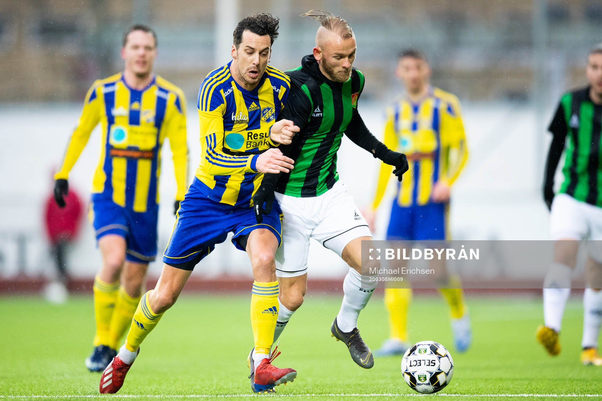 Eskilsminnes Filip Egger och Gais Niclas Andersén