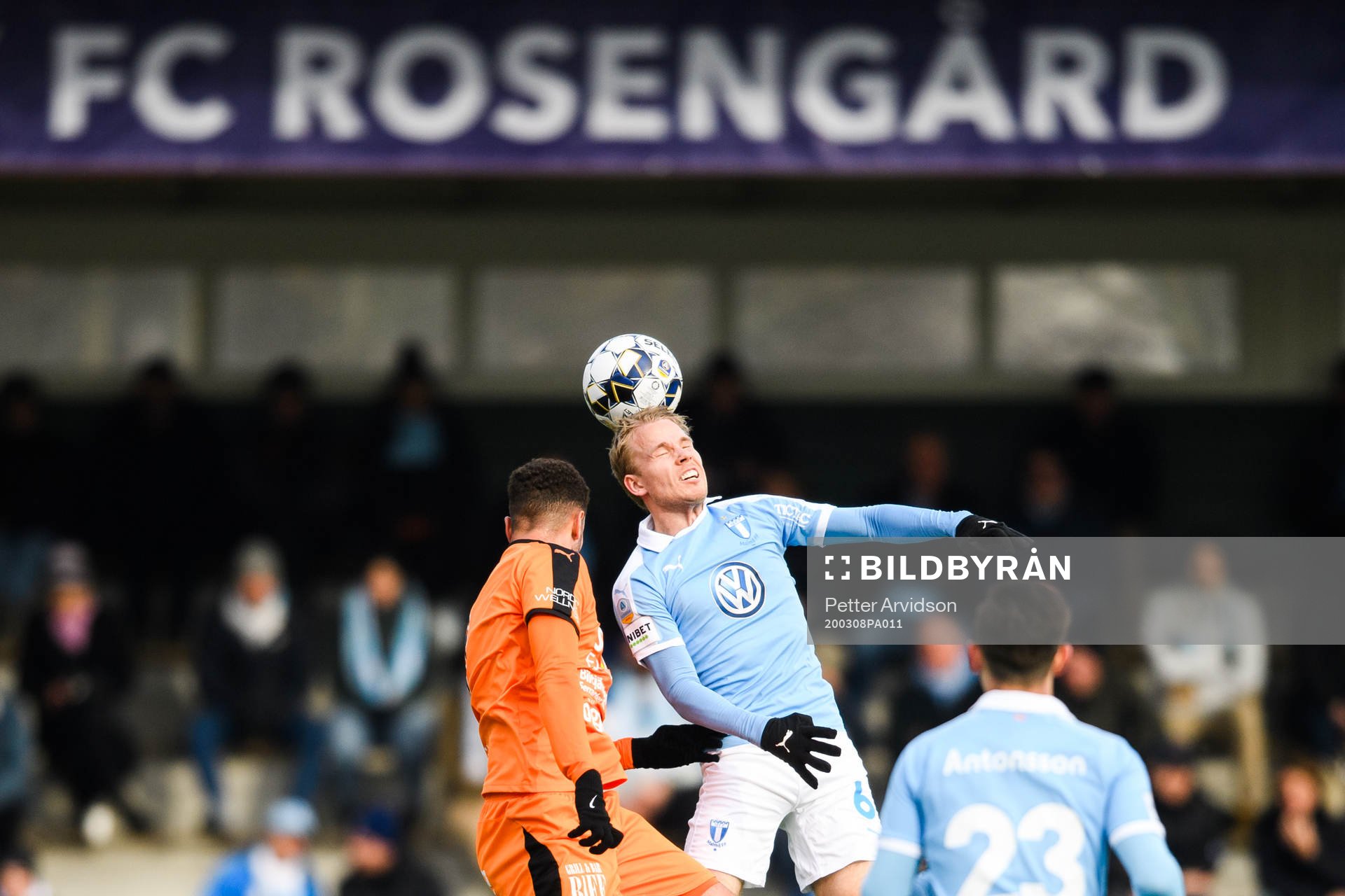 Malmö FFs Oscar Lewicki och AFC Eskilstunas Karim Rossi