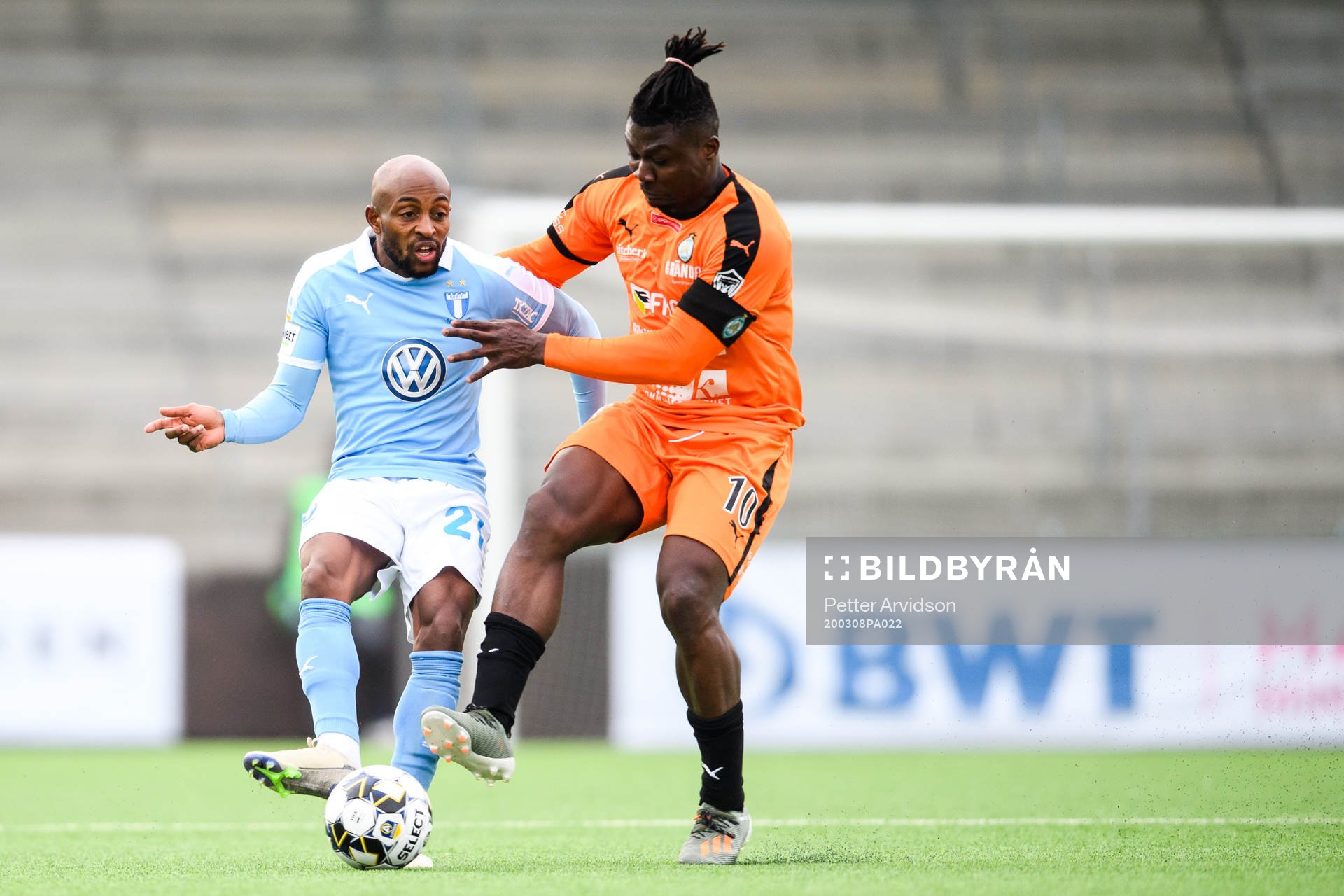 Malmö FFs Fouad Bachirou och AFC Eskilstunas