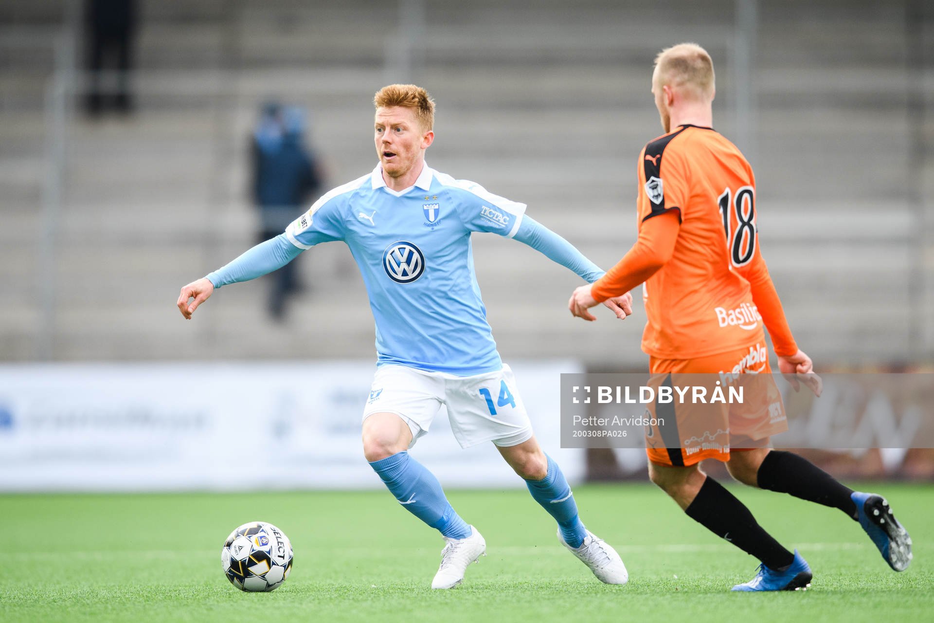 Malmö FFs Anders Christiansen och Eskilsminnes Christian
