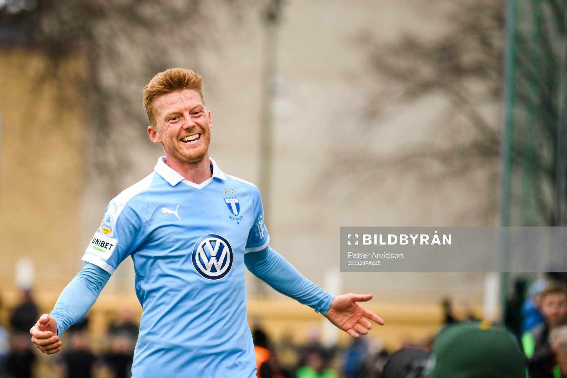 Malmö FFs Anders Christiansen jublar