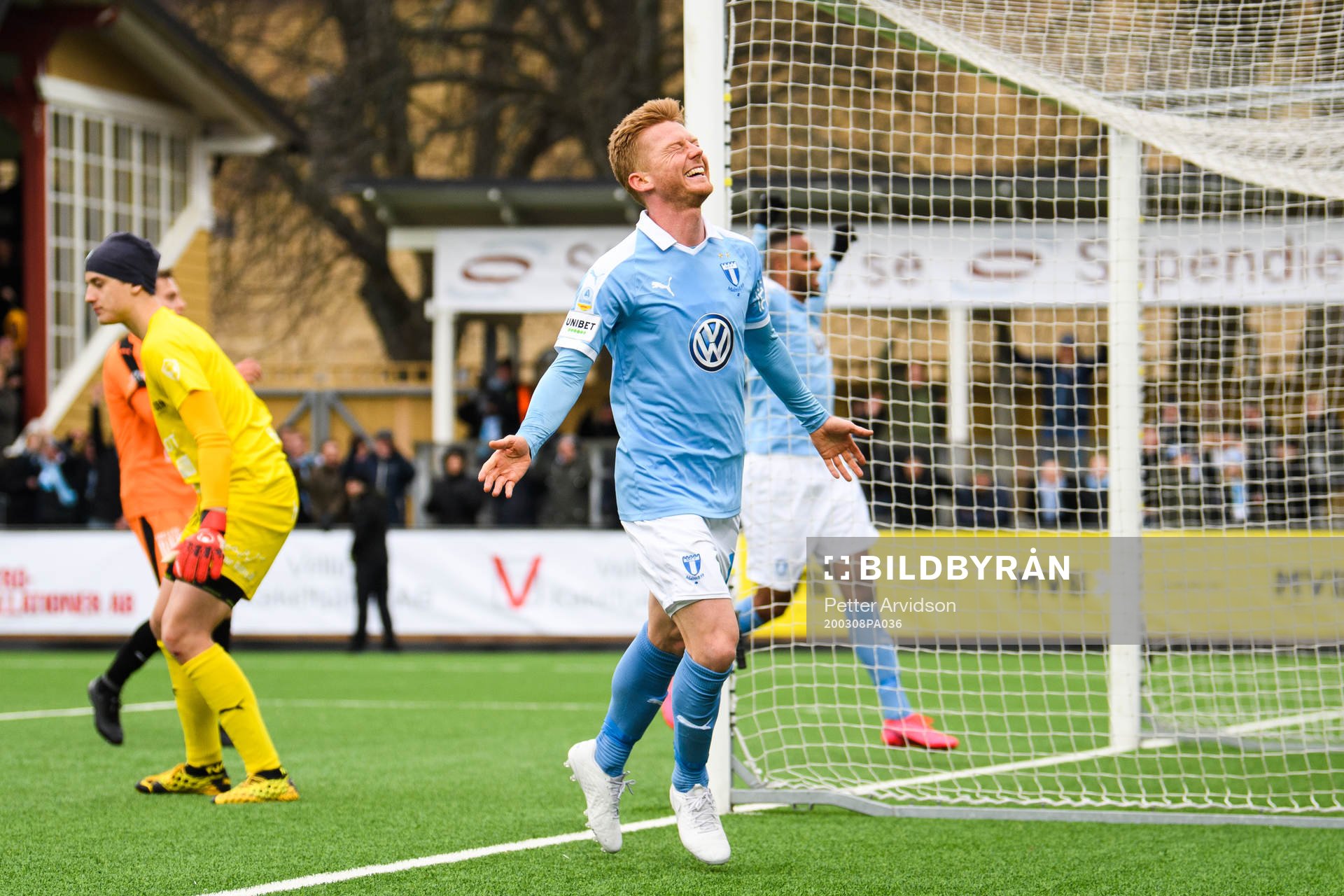 Malmö FFs Anders Christiansen jublar