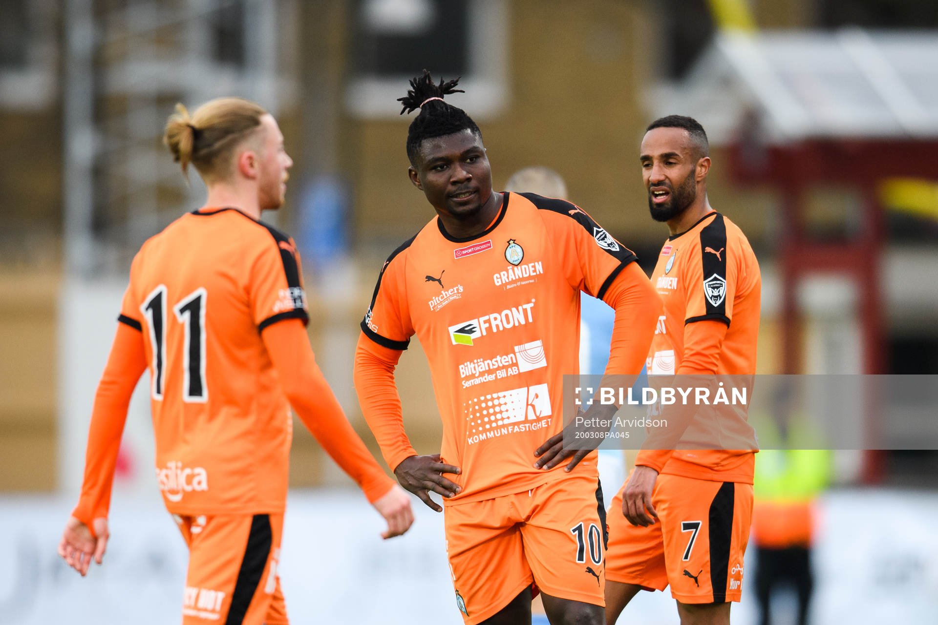 AFC Eskilstunas Ferid Ali och Onyedikachukwu Samuel Nnamani