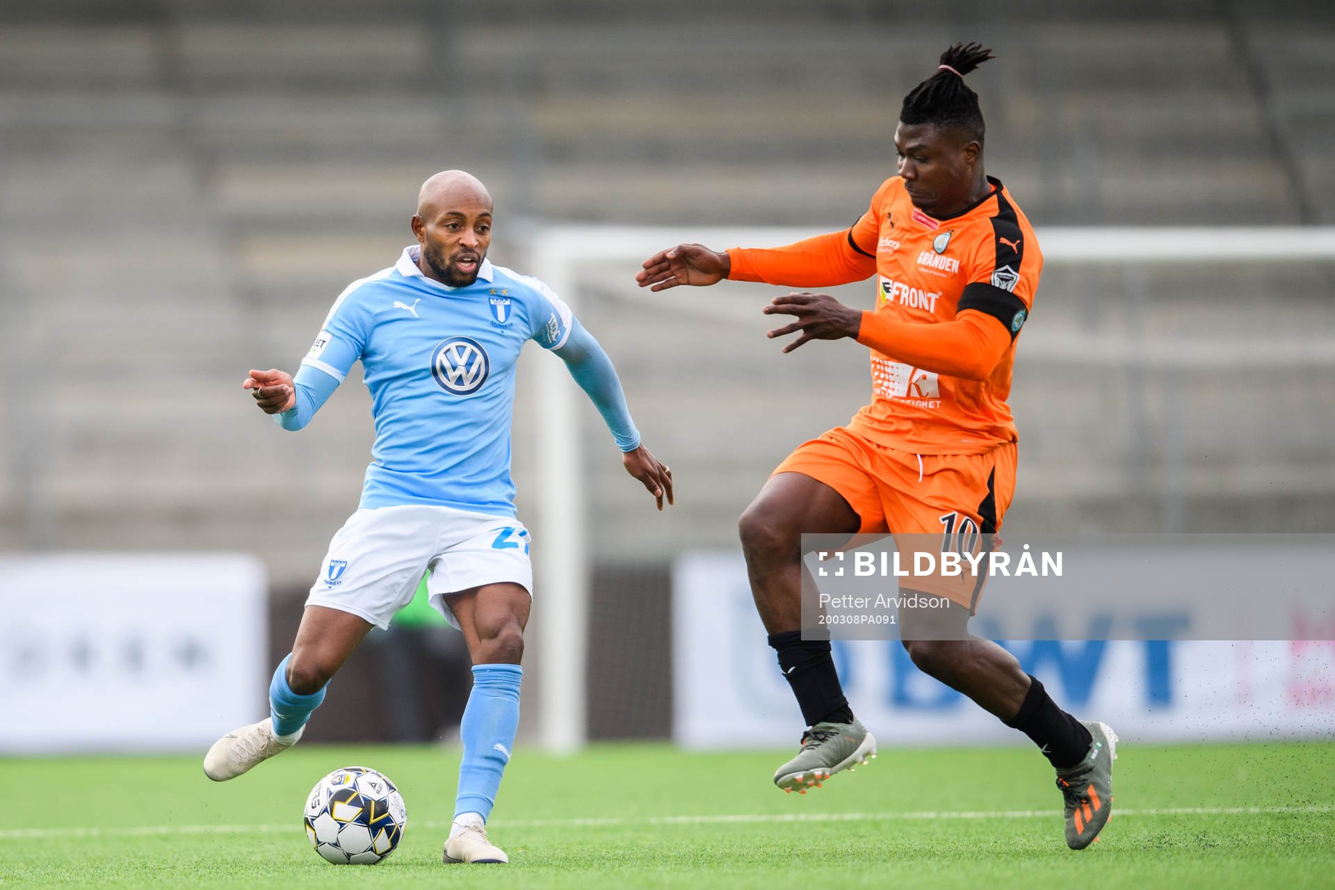 Malmö FFs Fouad Bachirou och AFC Eskilstunas