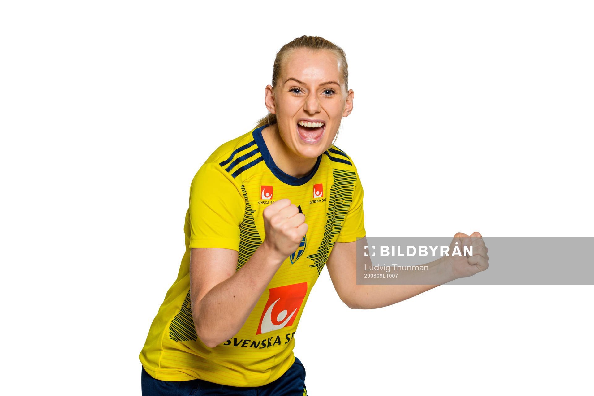 Stina Blackstenius poses for a portrait