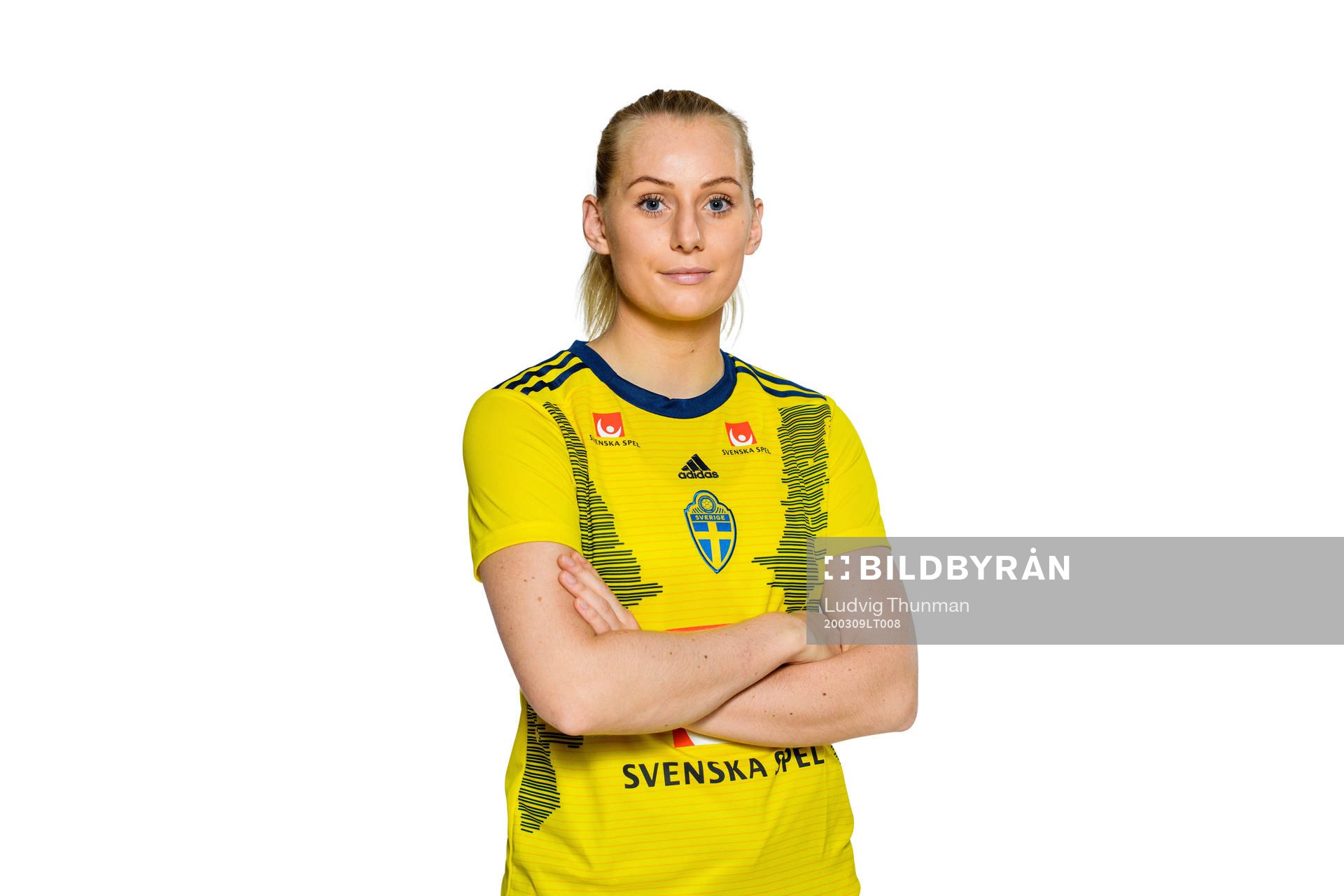 Stina Blackstenius poses for a portrait