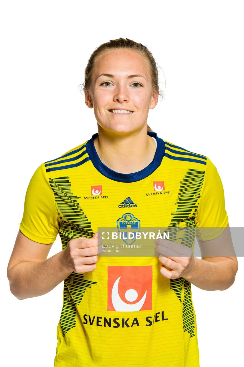 Magdalena Eriksson poses for a portrait