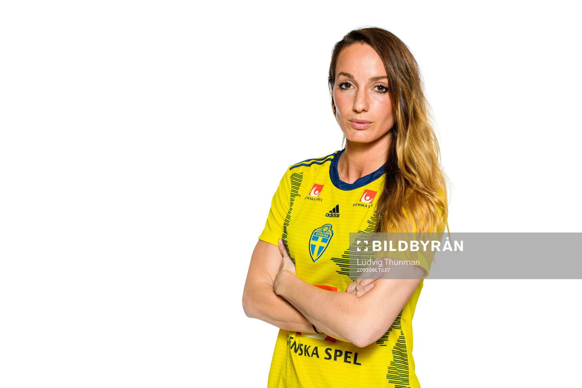 Kosovare Asllani poses for a portrait