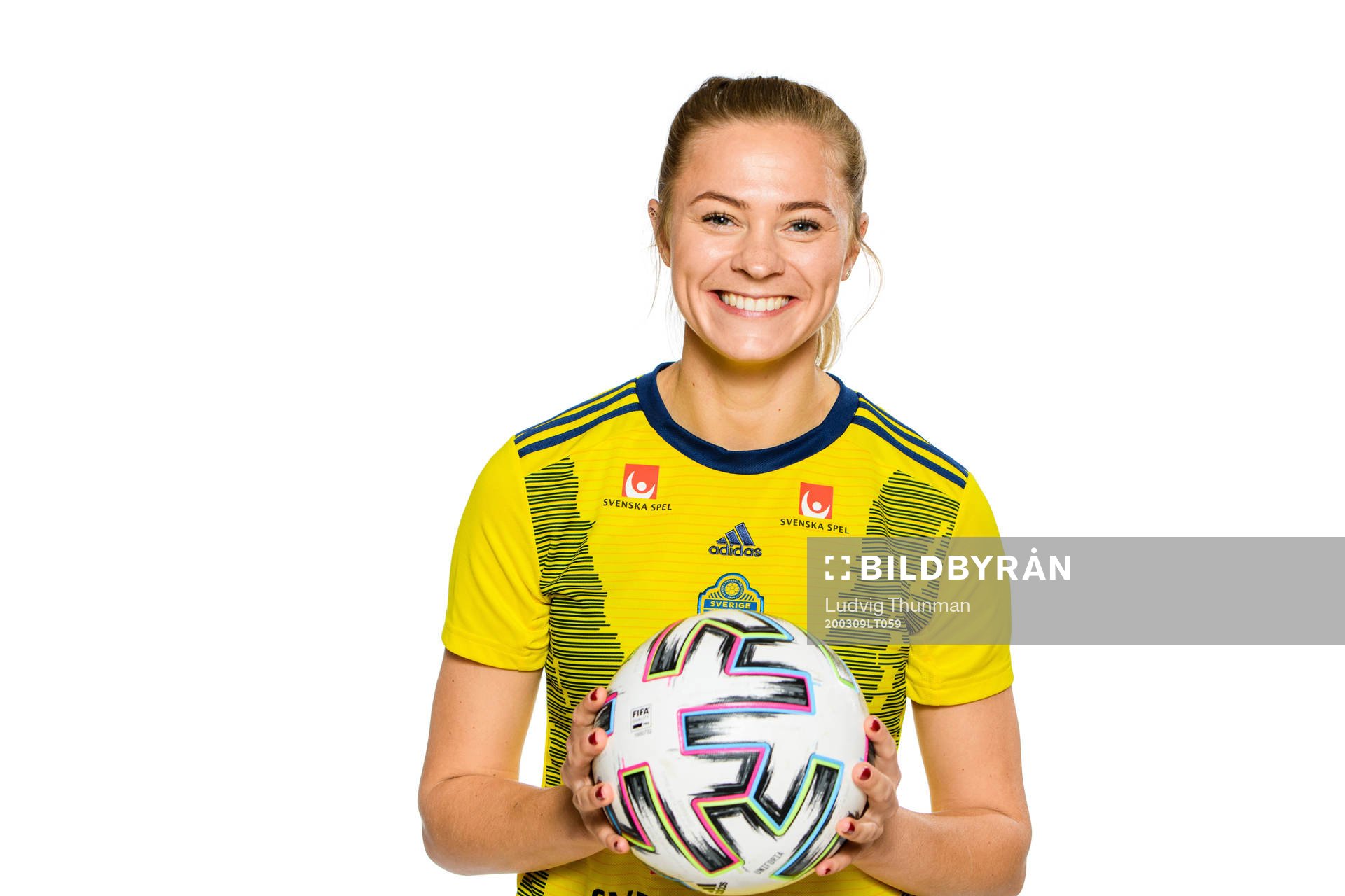 Fridolina Rolfö poses for a portrait