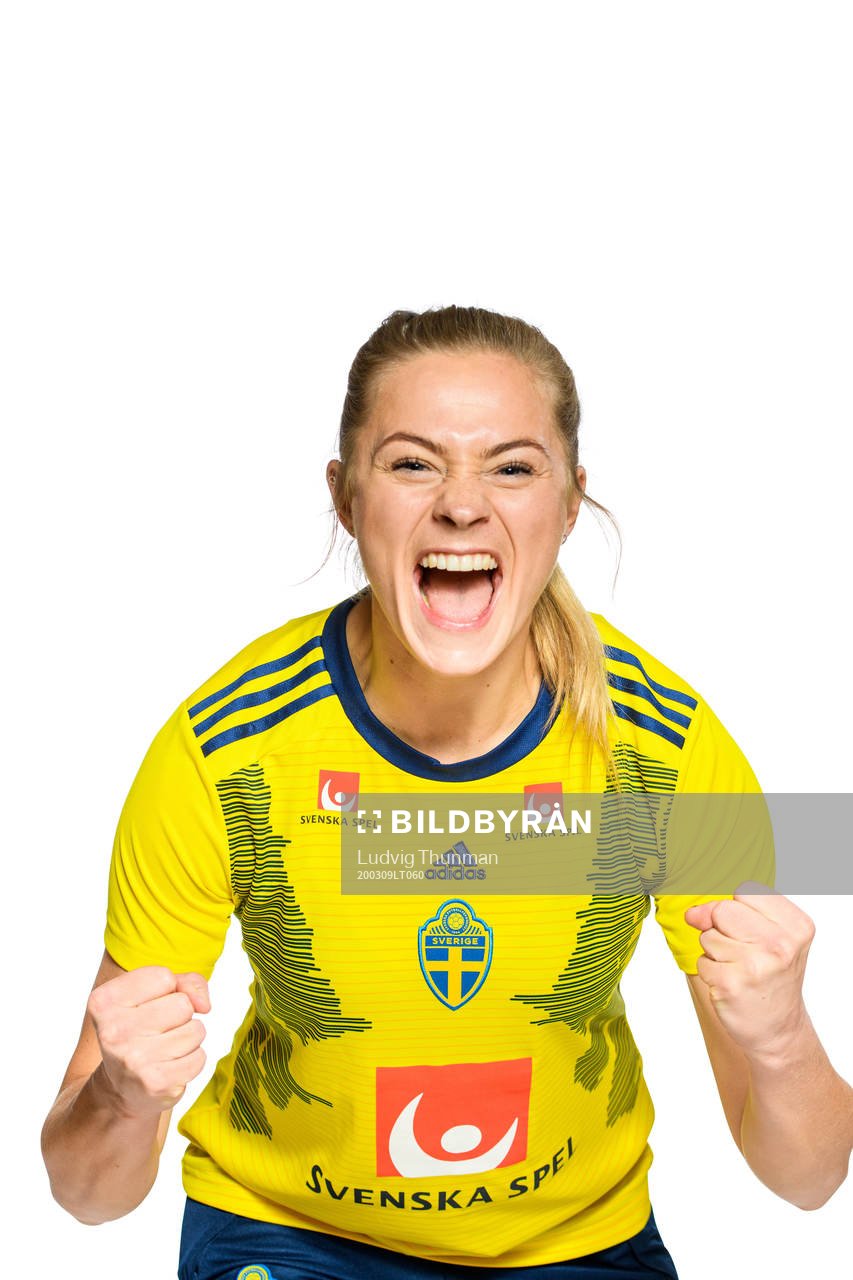 Fridolina Rolfö poses for a portrait