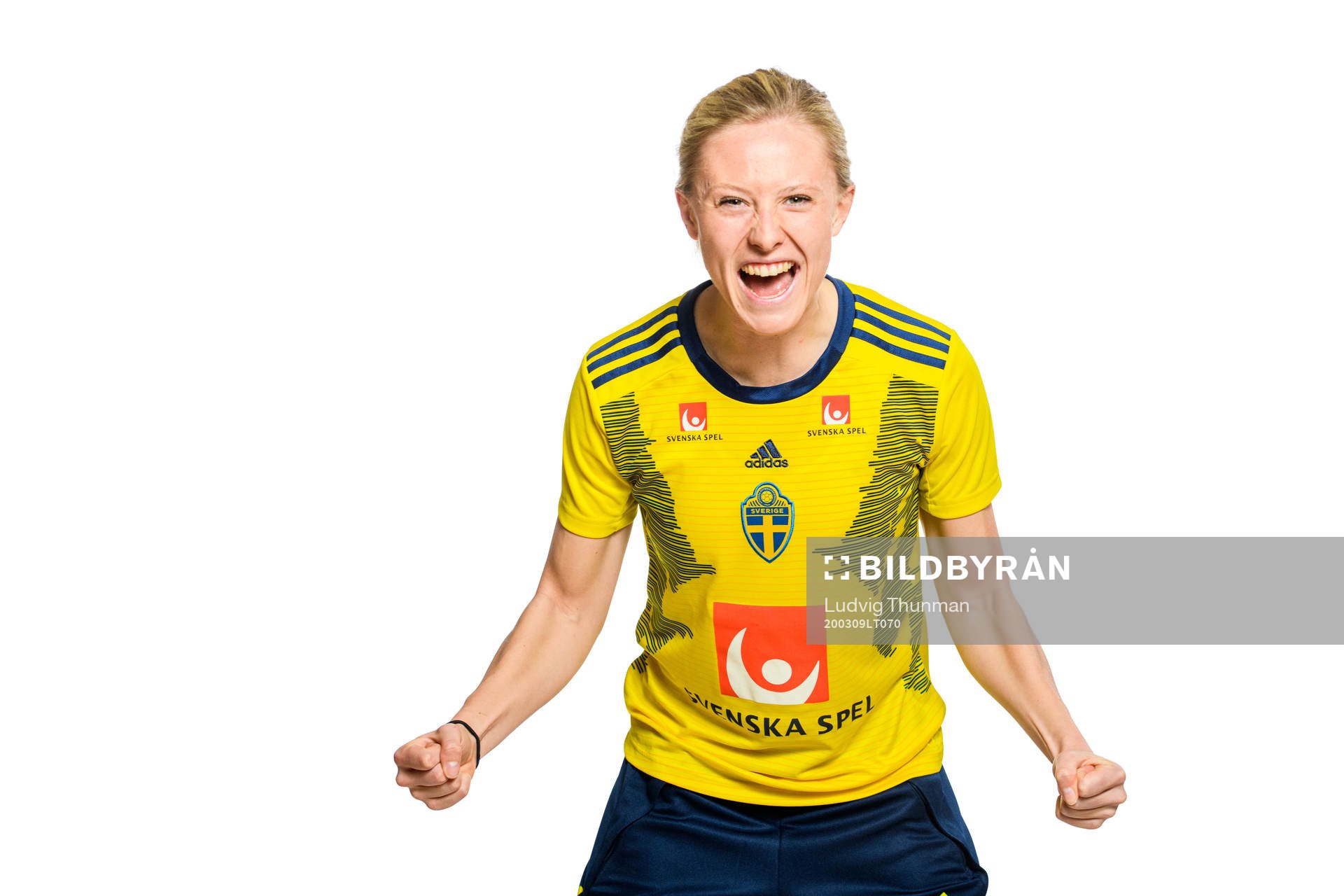Rebecka Blomqvist poses for a portrait