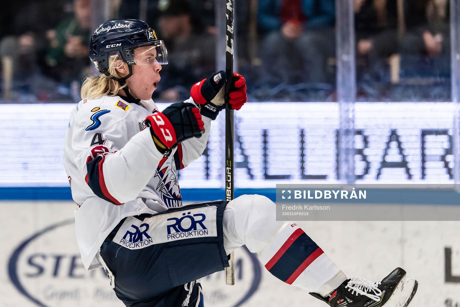 Linköpings Samuel Lofquist jublar