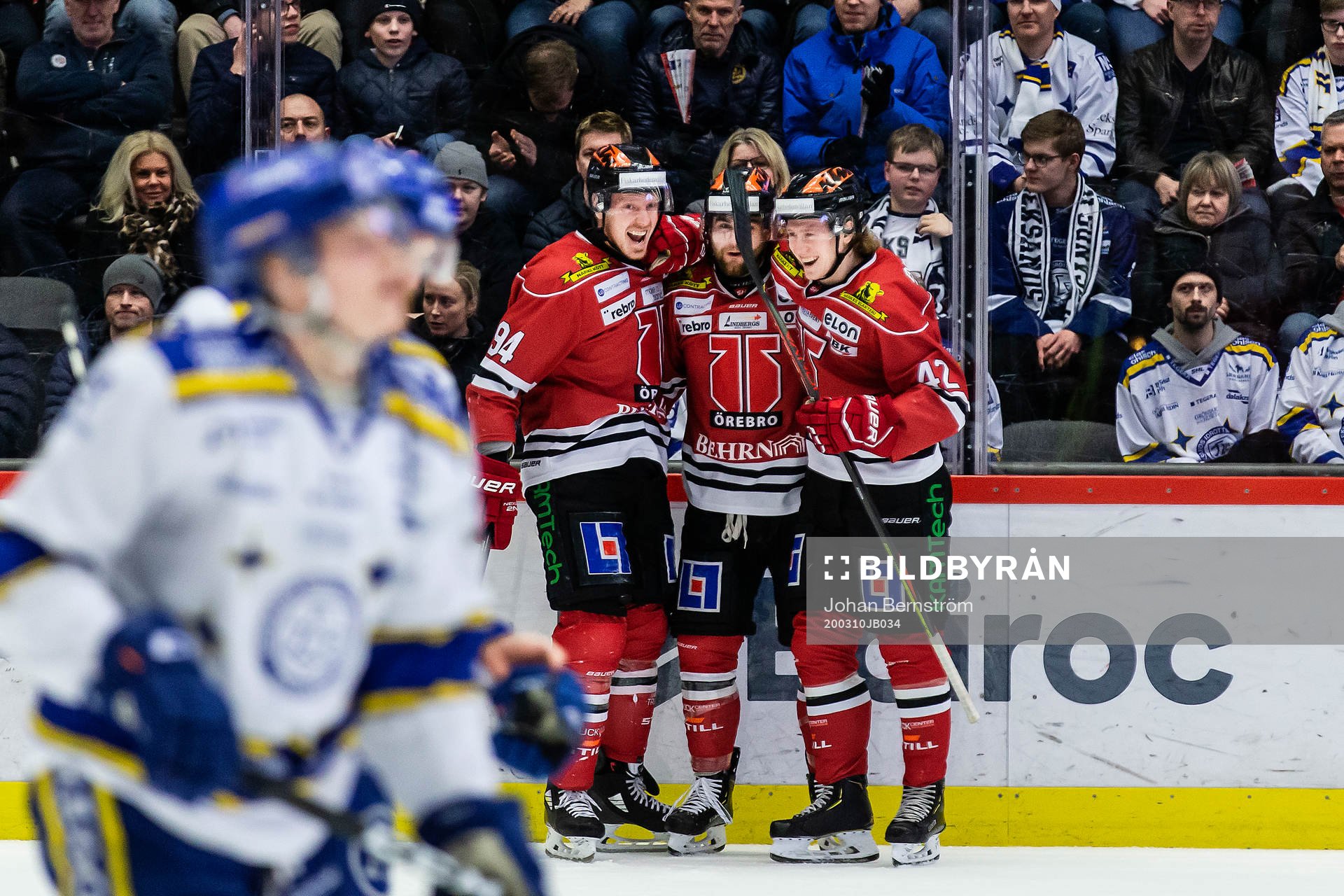 Örebros Robin Salo jublar