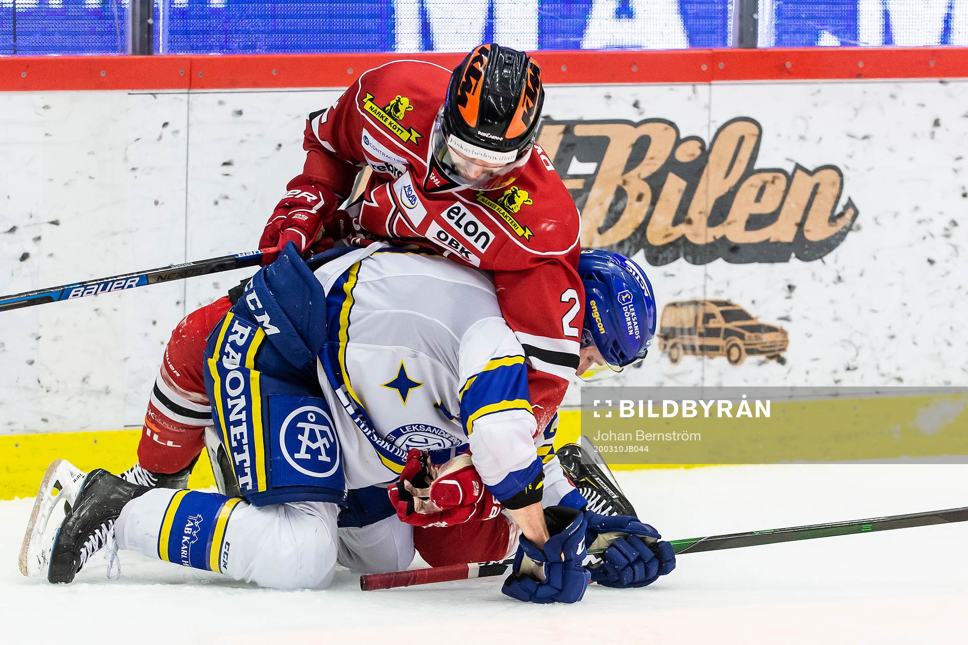 Örebros Rasmus Rissanen och Leksands André Hult