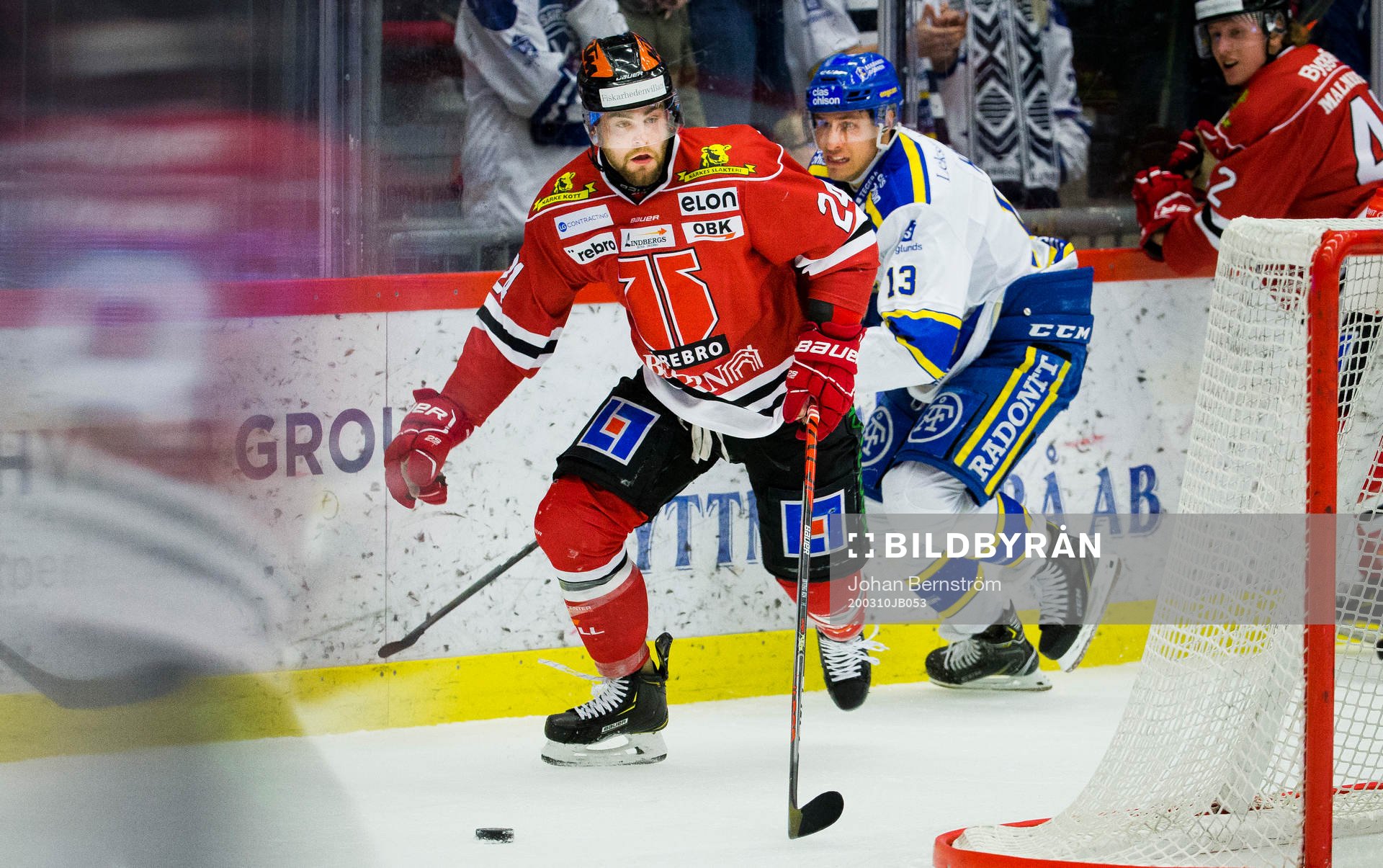 Örebros Aaron Irving och Leksands Jon Knuts