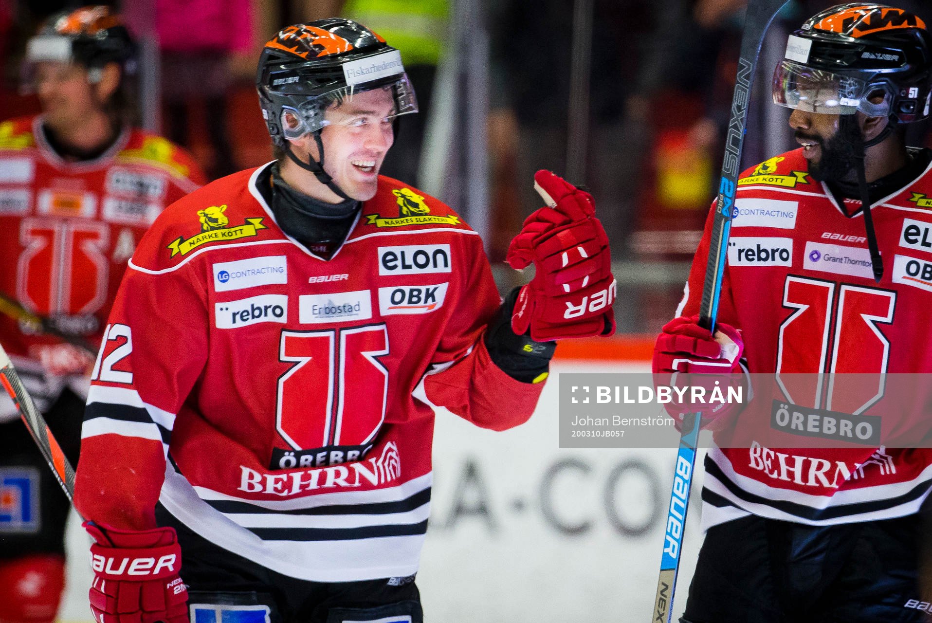 Örebros Max Lindholm är glad