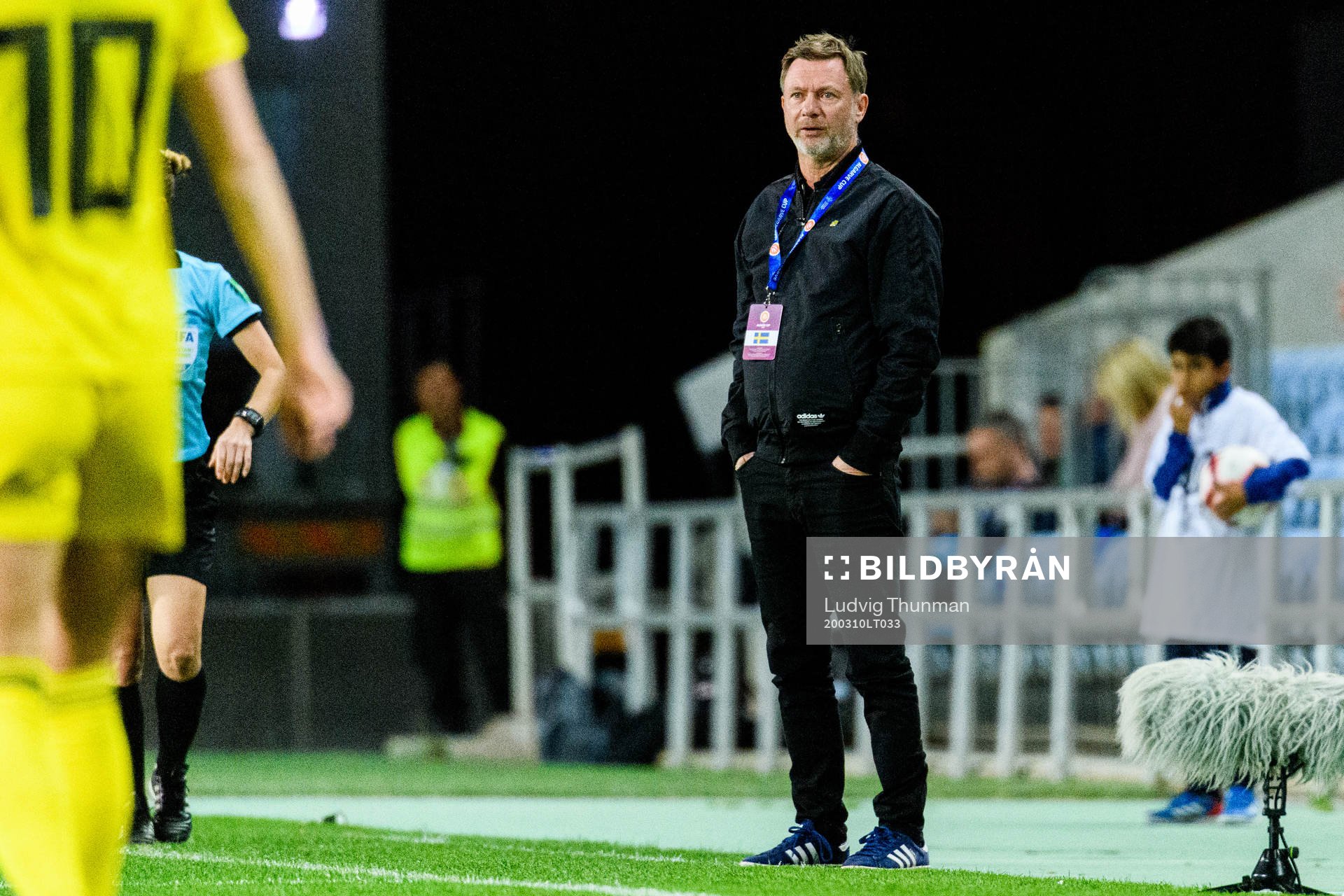 Peter Gerhardsson, head coach of Sweden