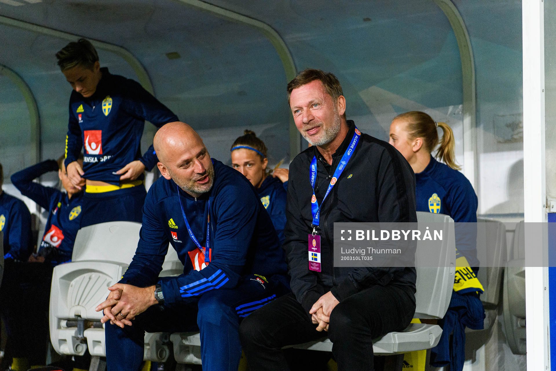 Magnus Wikman, assistant coach and Peter Gerhardsson, head