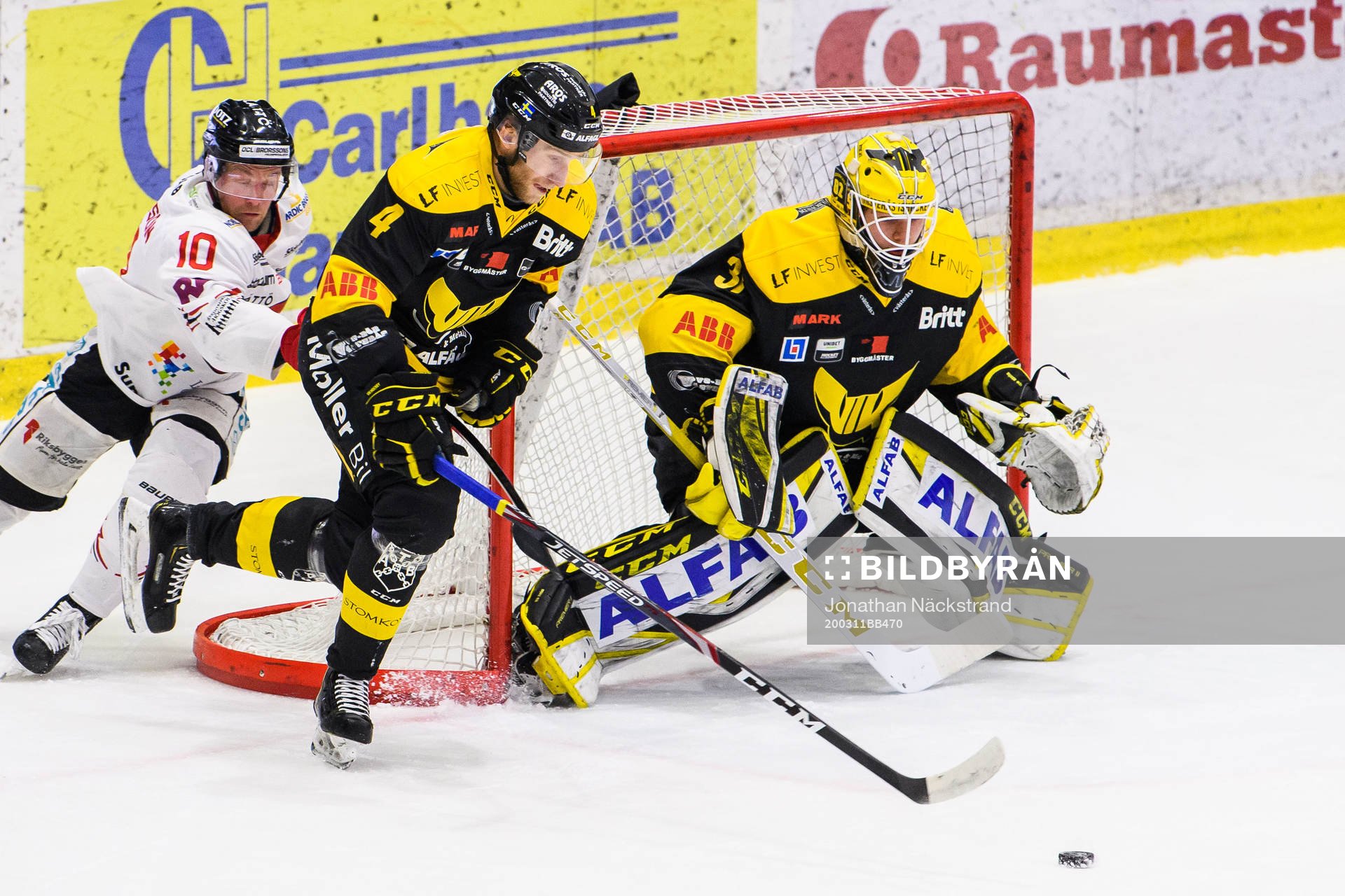 Vita Hästens Jesper Samuelsson och Västerås Alexander