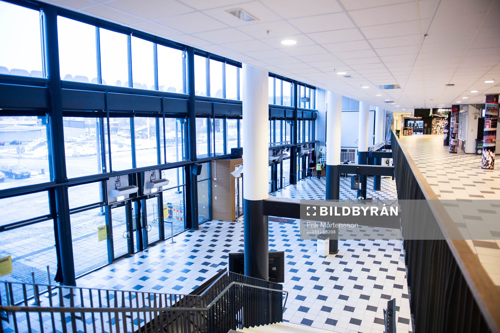 Interiör av Fjällräven Center