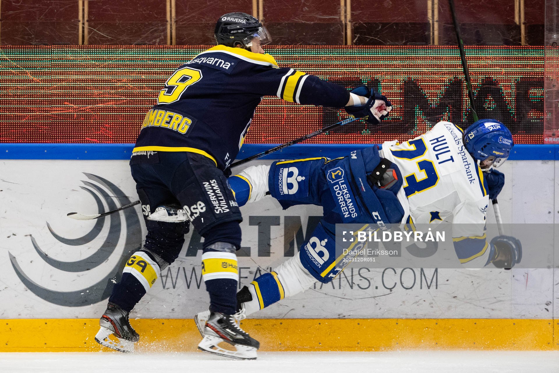 s Didrik Strömberg och Leksands André Hult