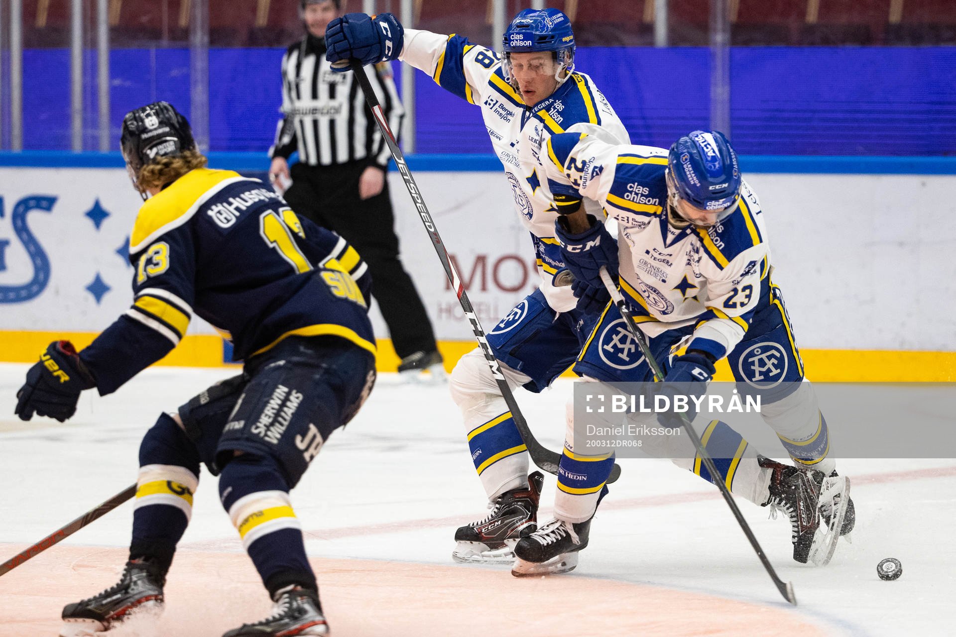 Leksands André Hult och Mattias Göransson