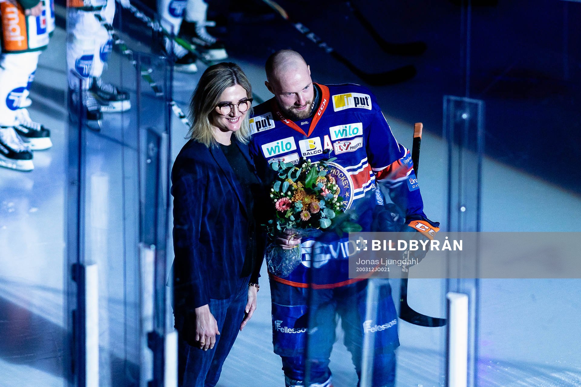 Växjös Martin Lundberg uppmärksammas och för blommor av