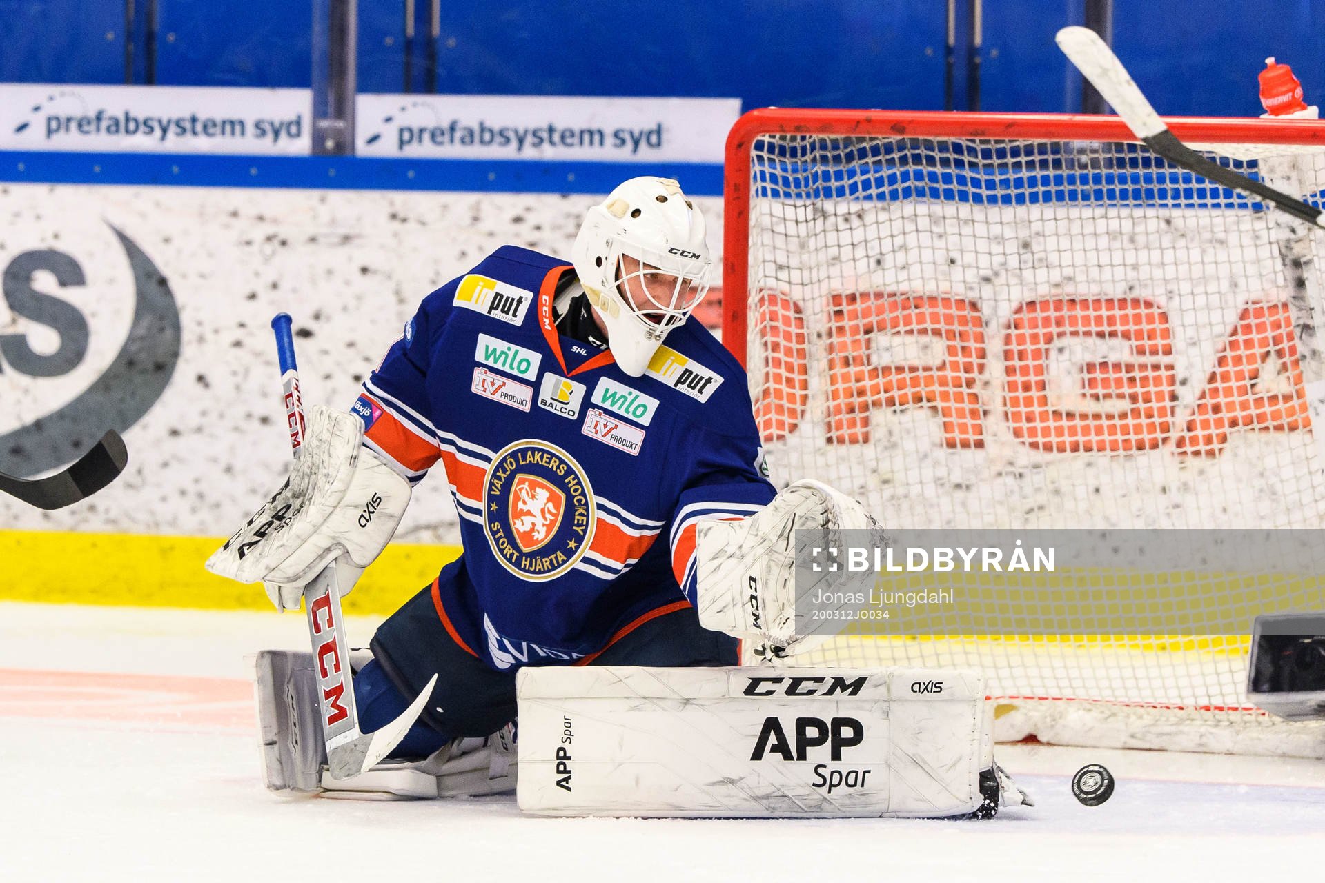 Växjös målvakt Jesper Eliasson