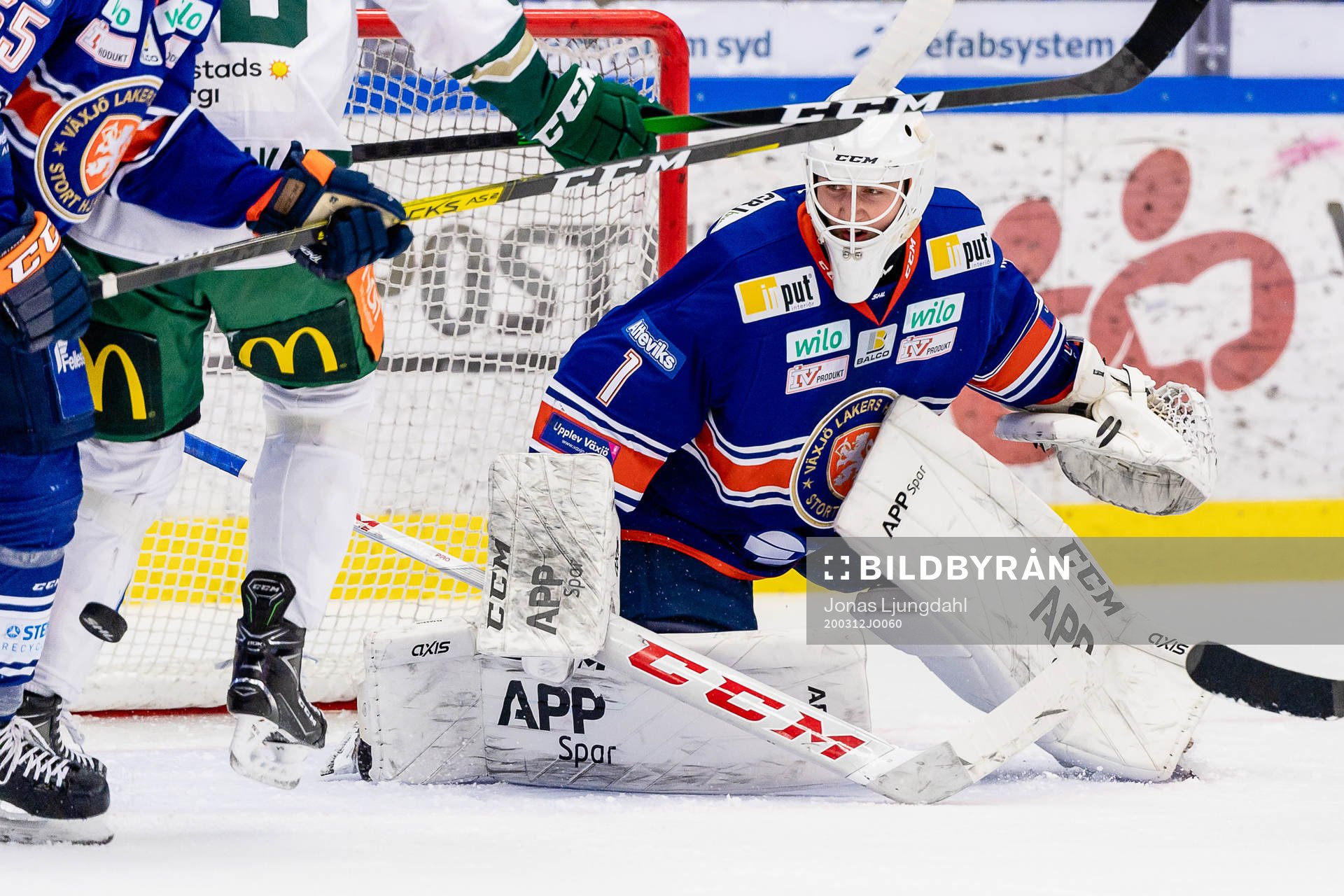 Växjös målvakt Jesper Eliasson