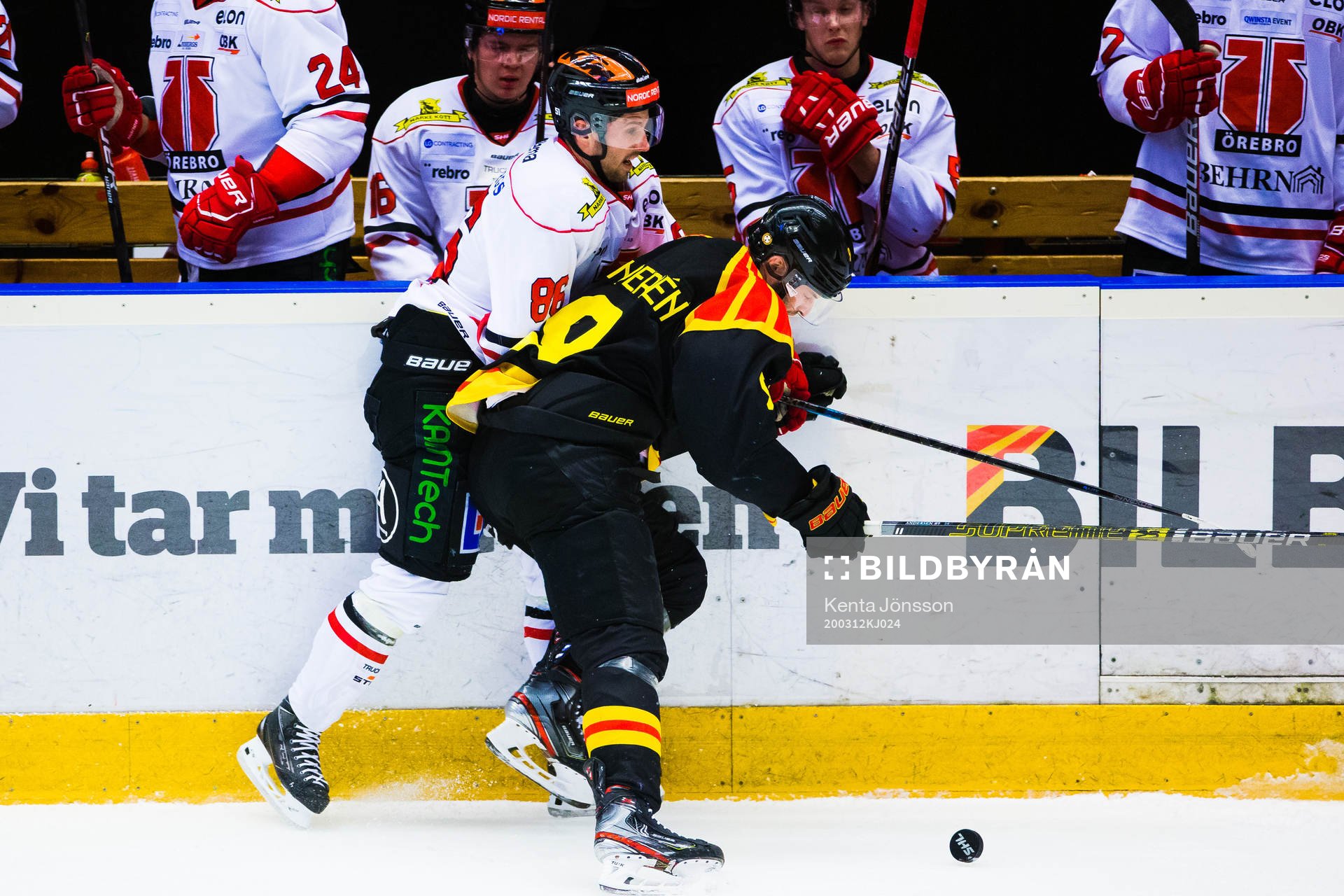 Örebros Mathias Bromé och Brynäs Niclas Andersén
